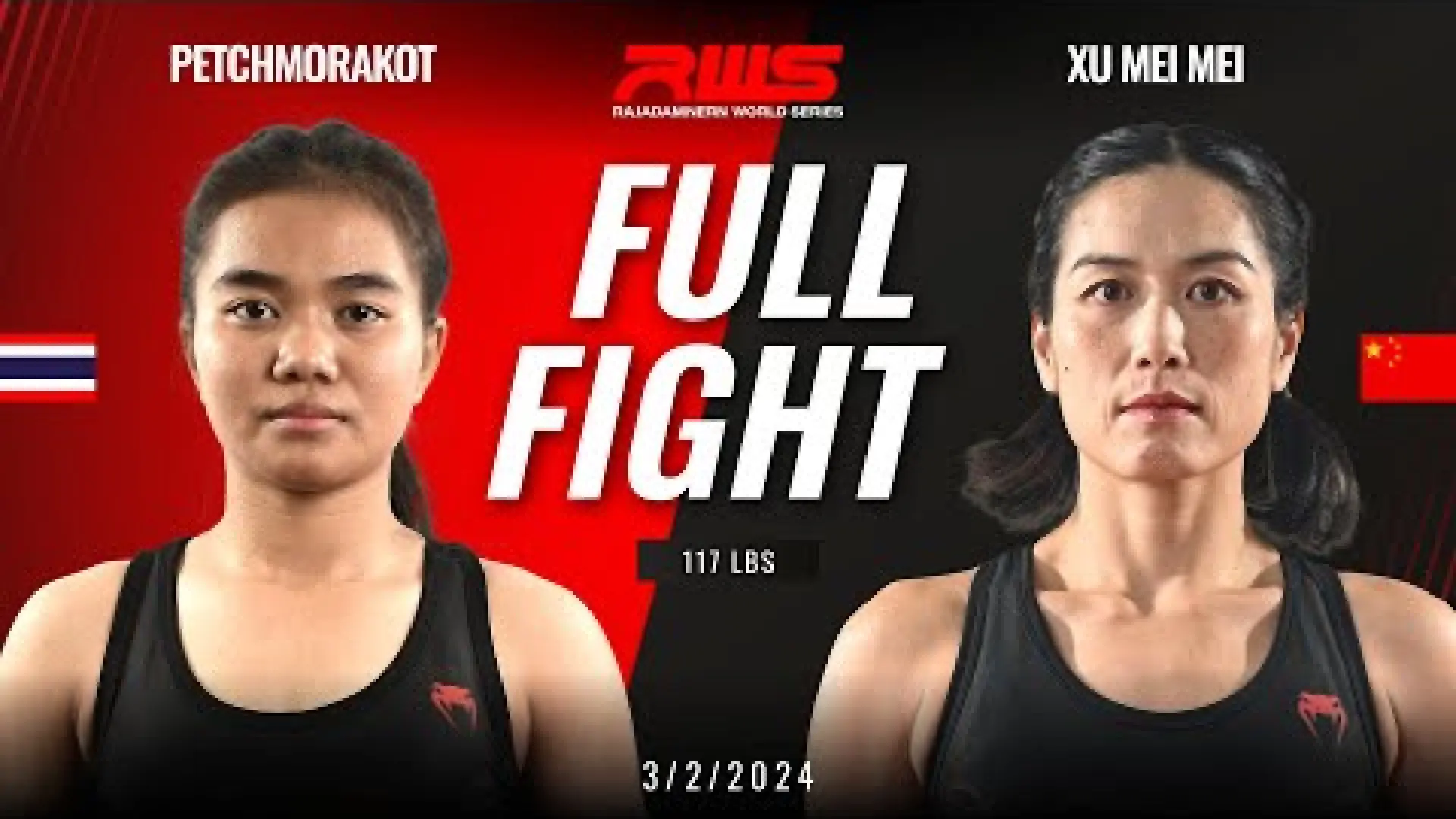 Petchmorakot Mor.RajabhatMubanChomBueng vs Xu Mei Mei (Fight Video)