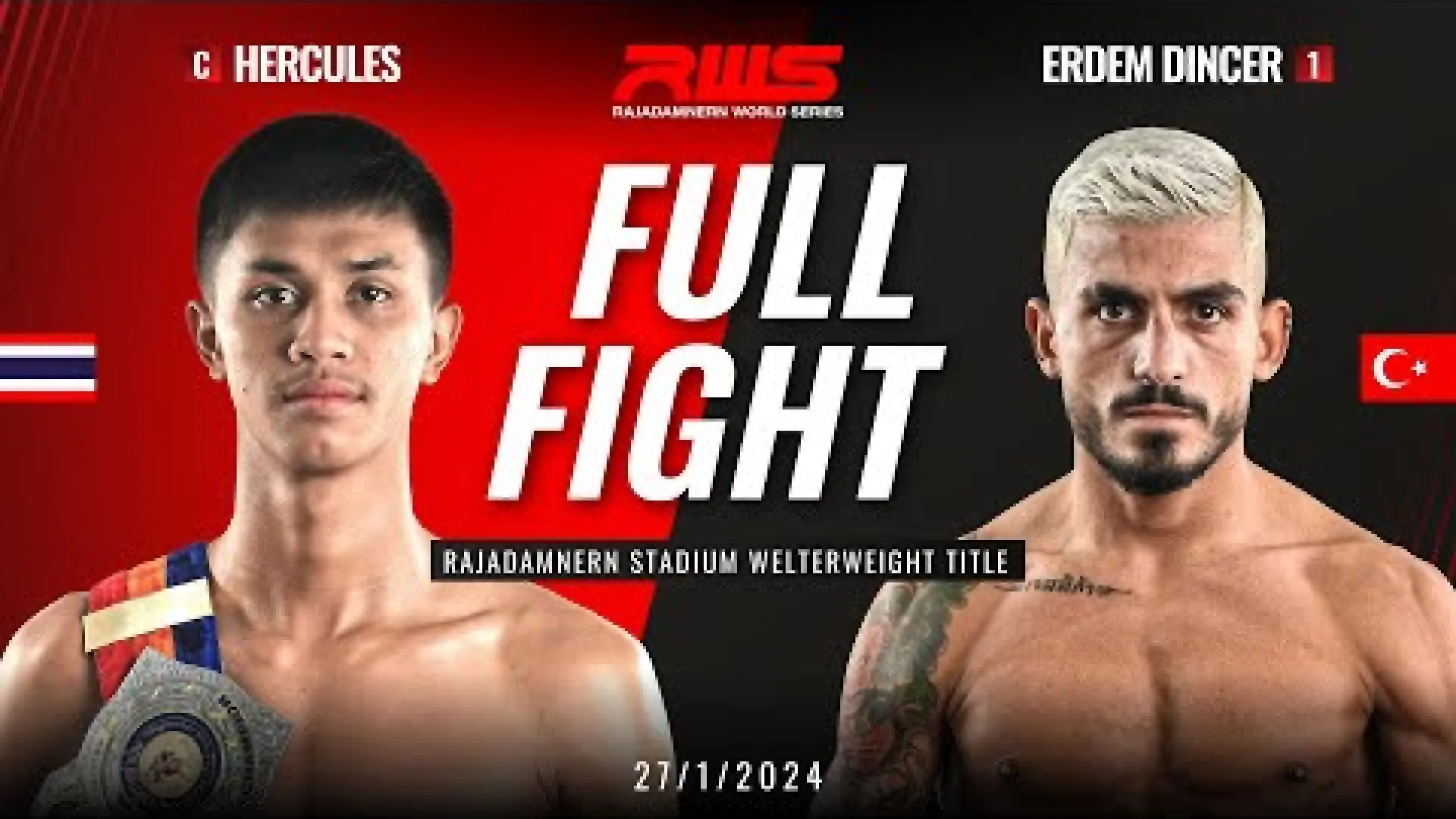 Hercules Wor Chakrawut vs Erdem Dincer (Fight Video)