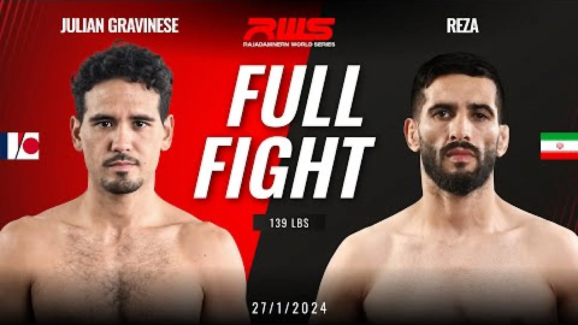 Julian Gravinese vs Reza Razavi (Fight Video)