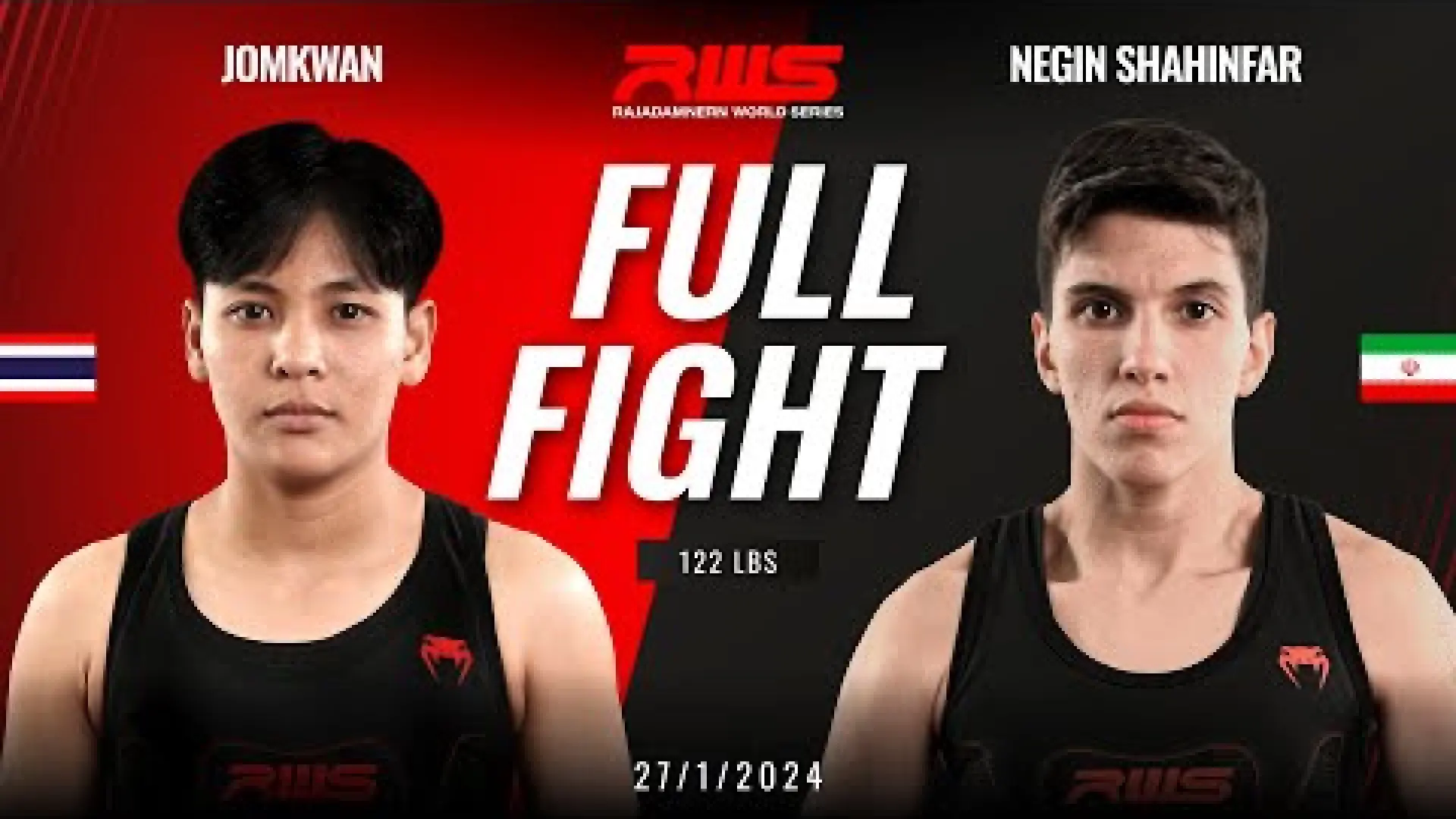 Jomkwan Lukmuangpetch vs Negin Shahinfar (Fight Video)