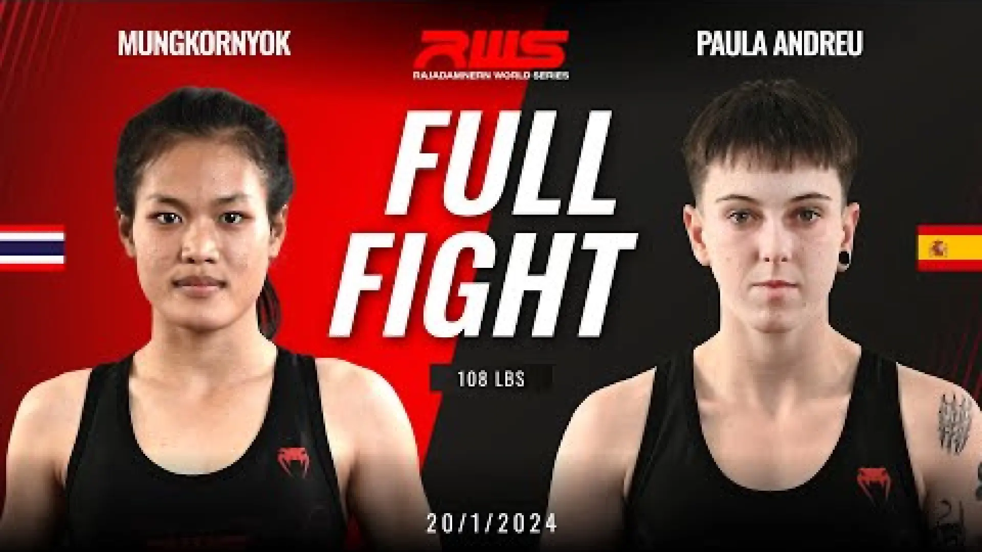 Mungkornyok Sor Porborthong vs Paula Andreu (Fight Video)