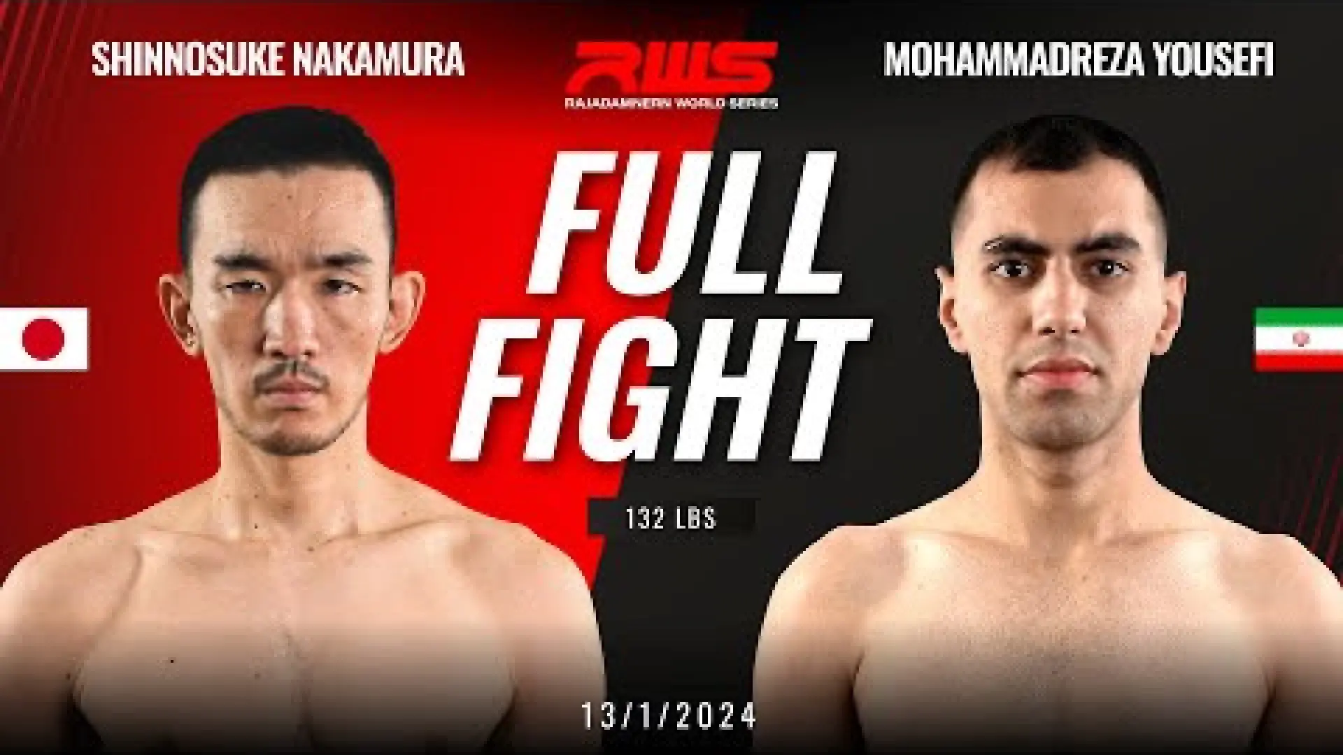 Shinnosuke Nakamura vs Mohammad Reza Yousefi (Fight Video)