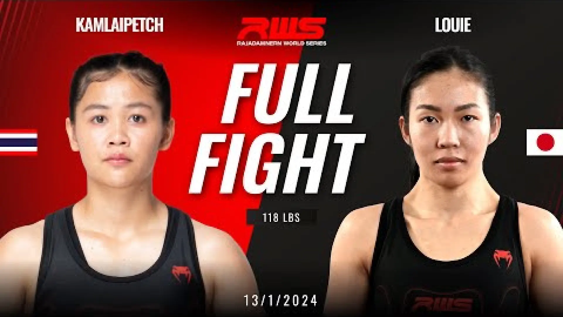 Kamlaipetch Petchyindee vs Louie KuramitsuMuayThai (Fight Video)
