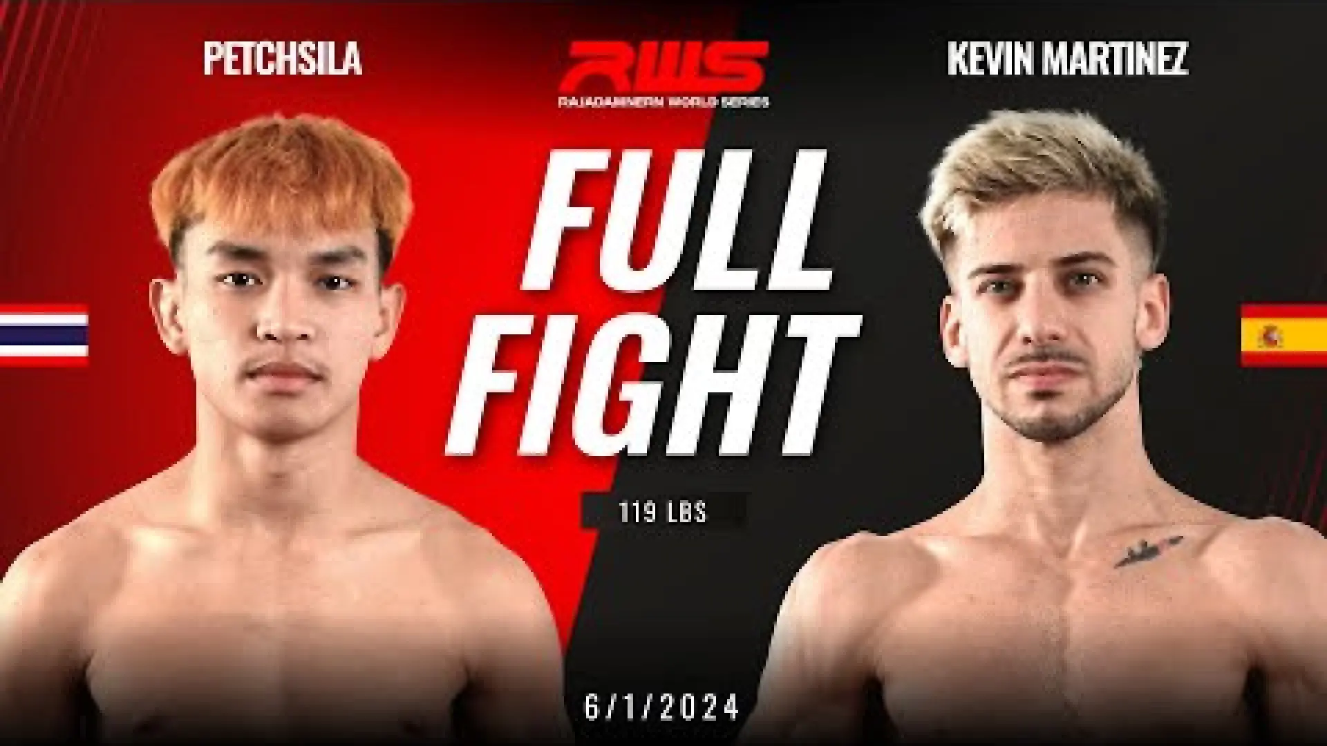 Petchsila Wor.Auracha vs Kevin Martinez (Fight Video)