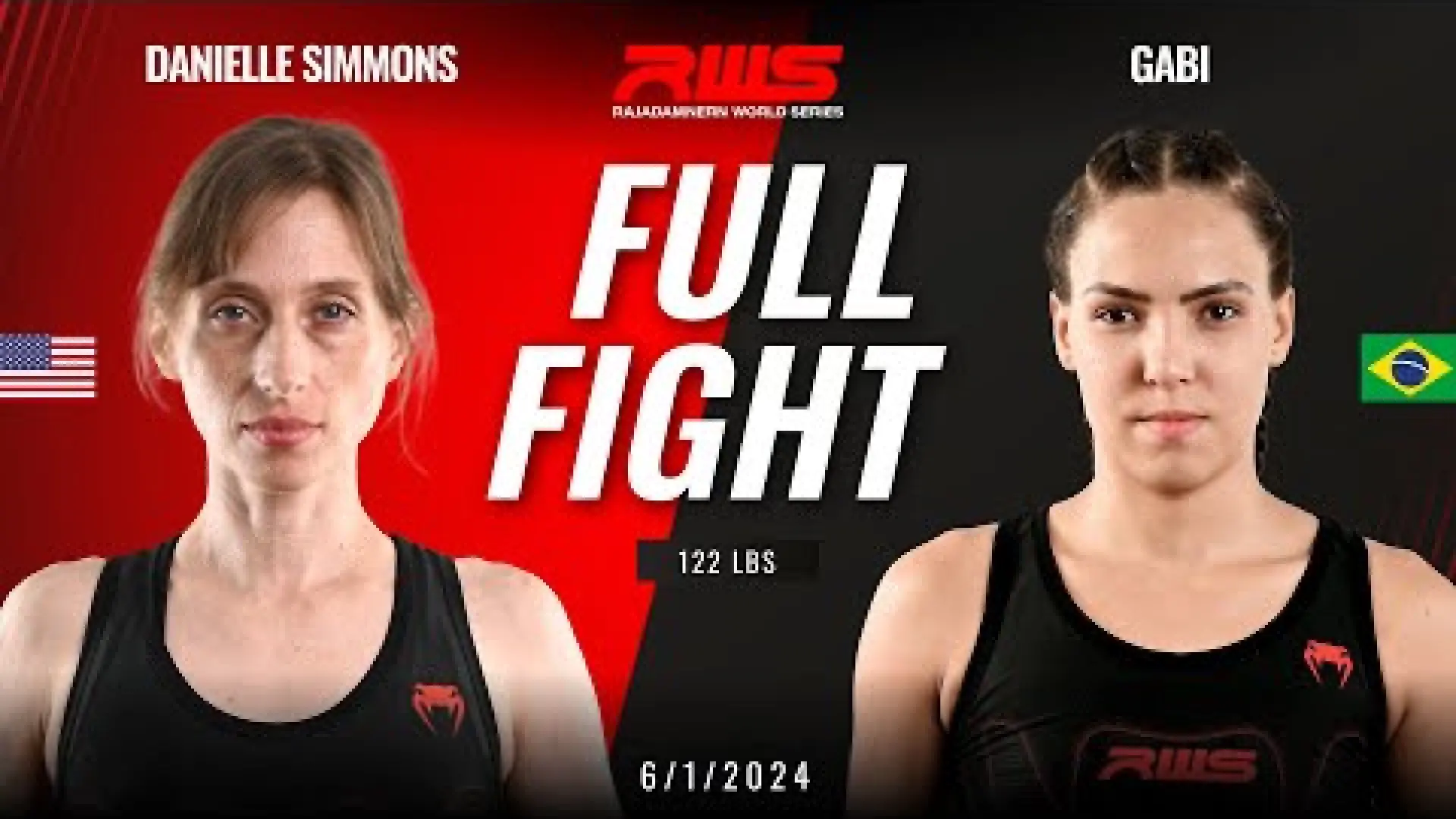 Danielle Simmons vs Lediane Gabrielle (Fight Video)