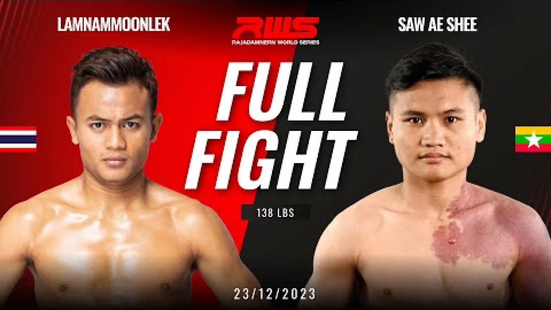 Lamnamoonlek Tded99 vs Saw Ae Shee Sor Jitnongchart (Fight Video)