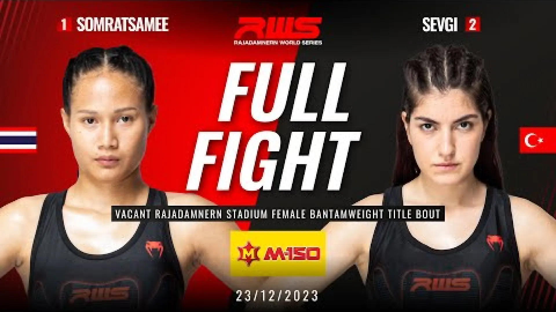 Somrasamee ManopGym vs Sevgi Dogan (Fight Video)
