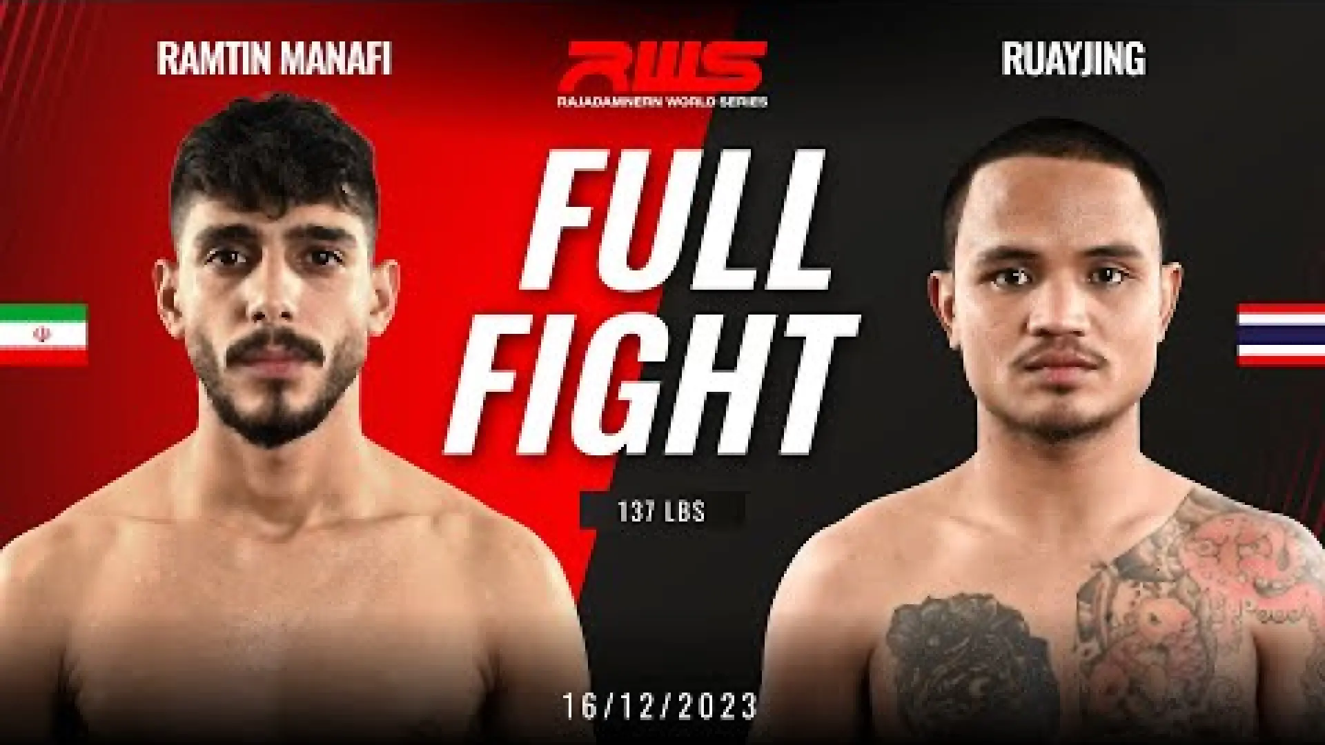 Ramtin Manafi vs Ruayjing Sor Visetkit (Fight Video)