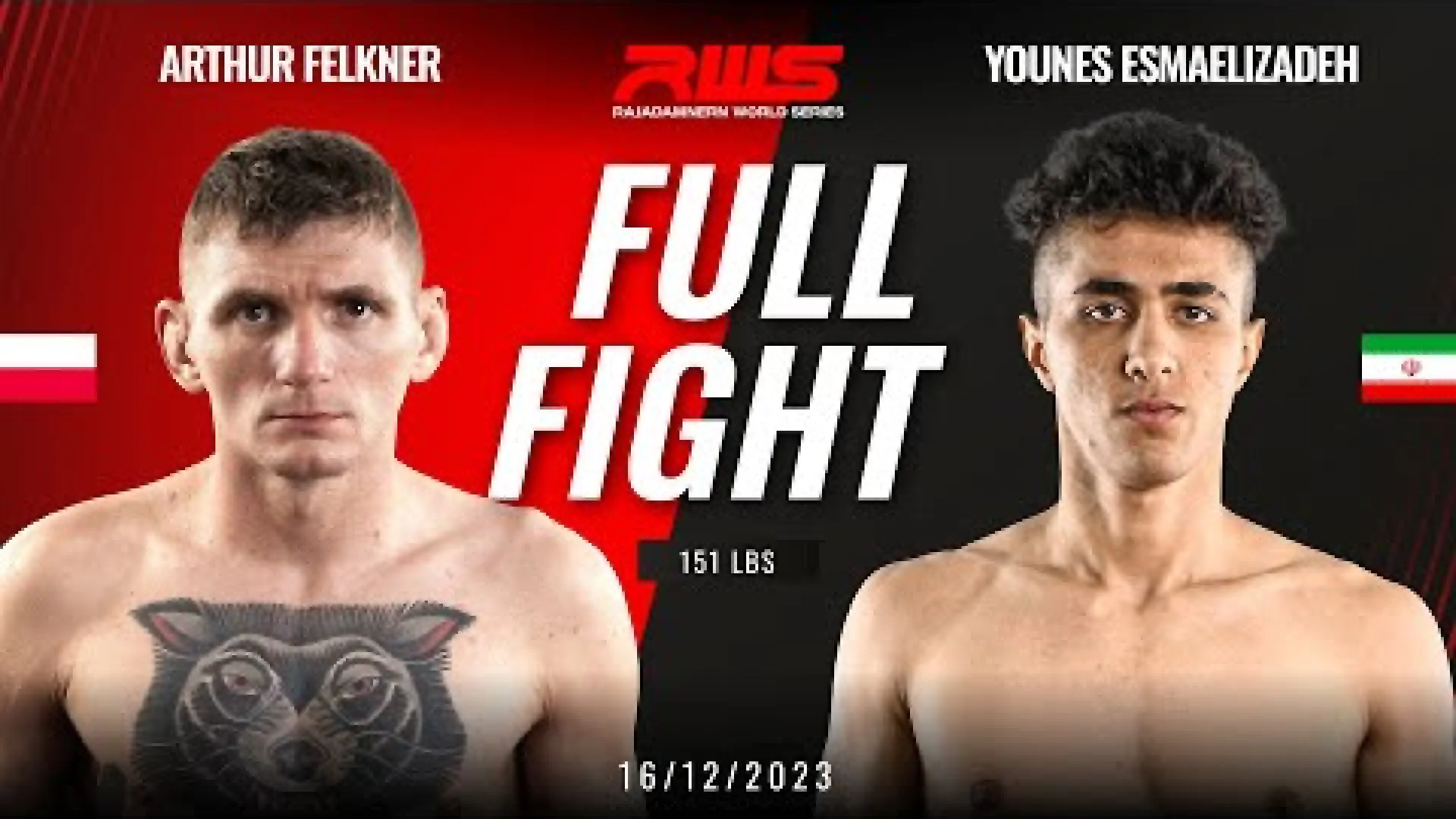 Arthur Felkner vs Younes Esmaelizadeh (Fight Video)