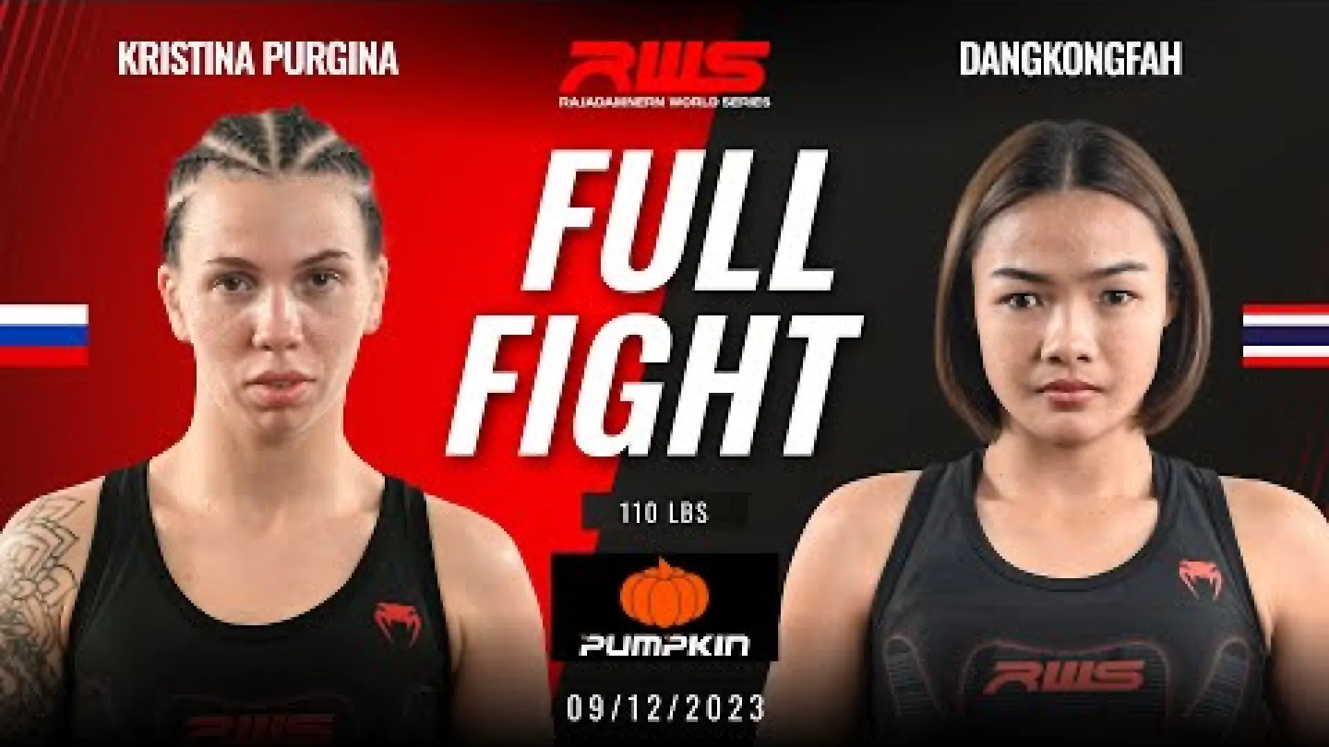Kristina Purgina vs Dangkongfah Banchamek (Fight Video)