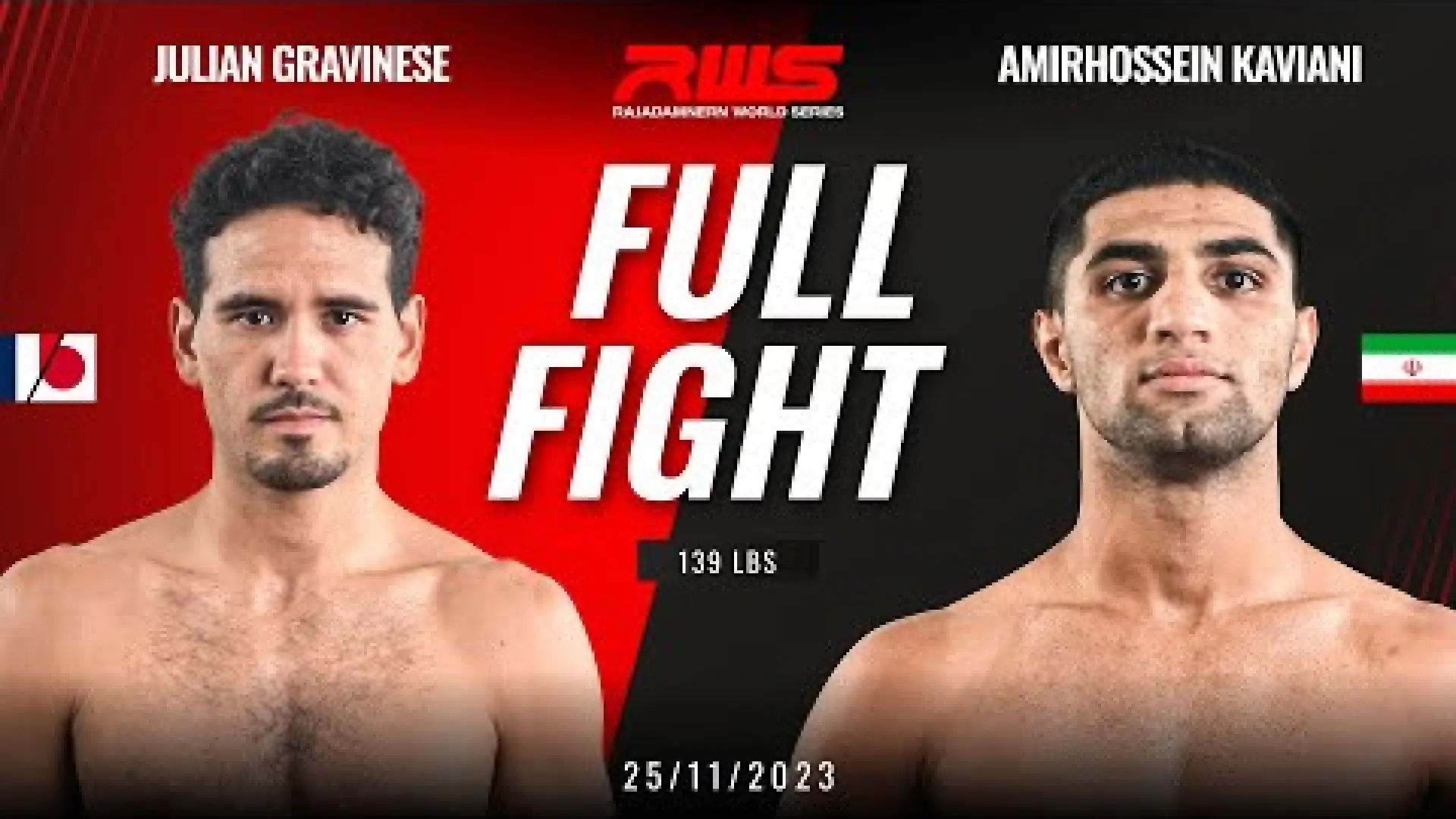 Julian Gravinese vs Amirhossein Kaviani (Fight Video)