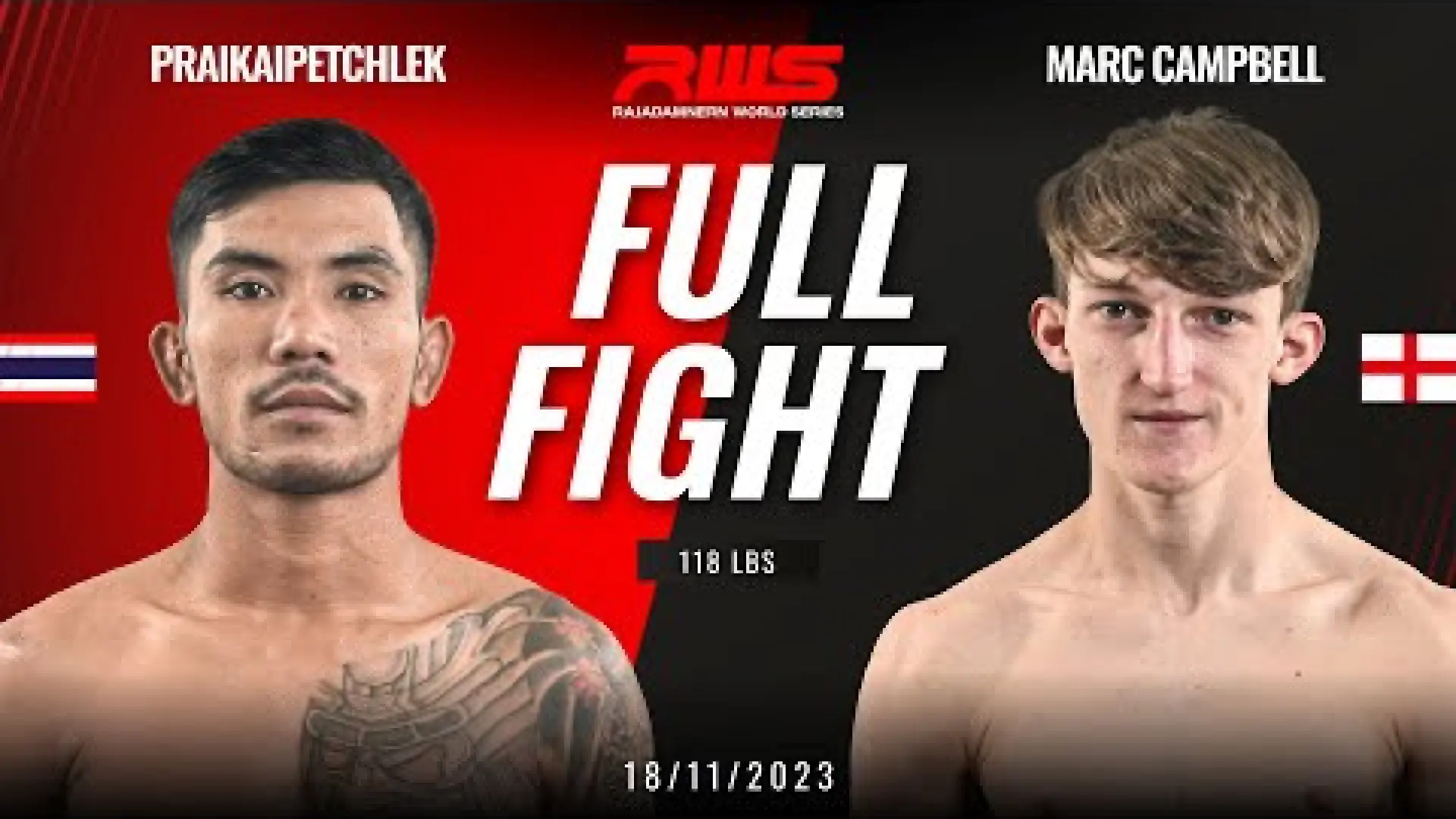 Marc Campbell vs Prakaipetchlek Songdetrotban (Fight Video)
