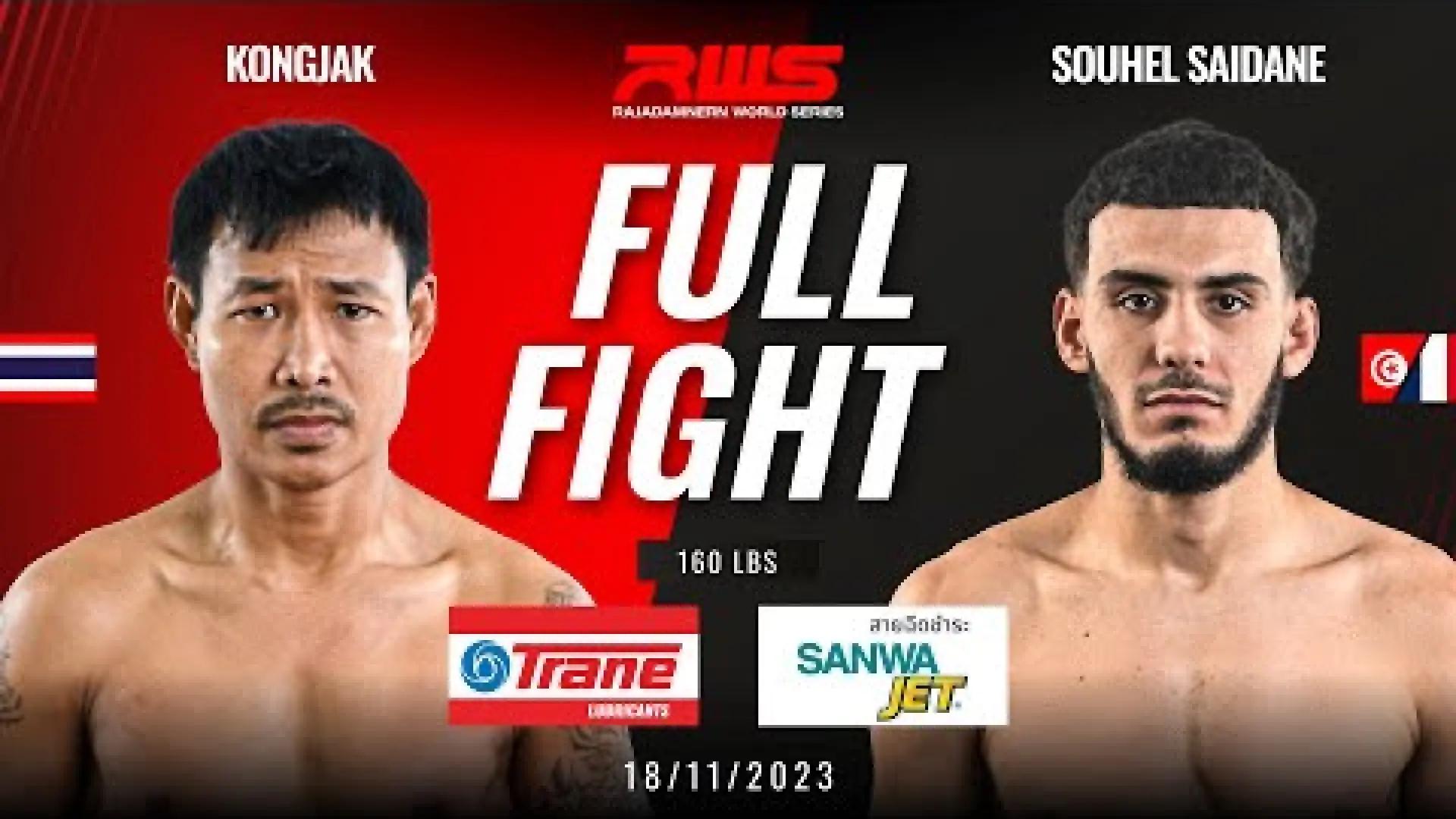 Souhel Saidane vs Kongjak Por Pao-In