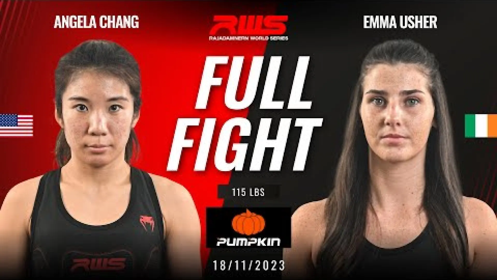 Emma Usher vs Angela Chang (Fight Video)