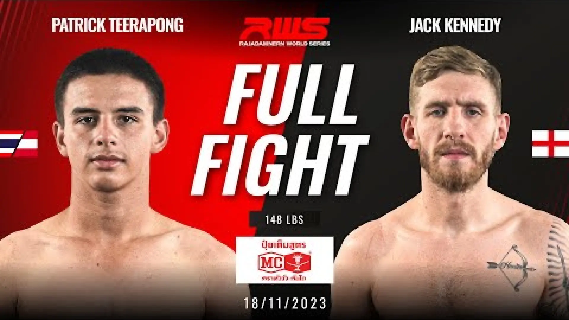 Jack Kennedy vs Patrick Teerapong (Fight Video)