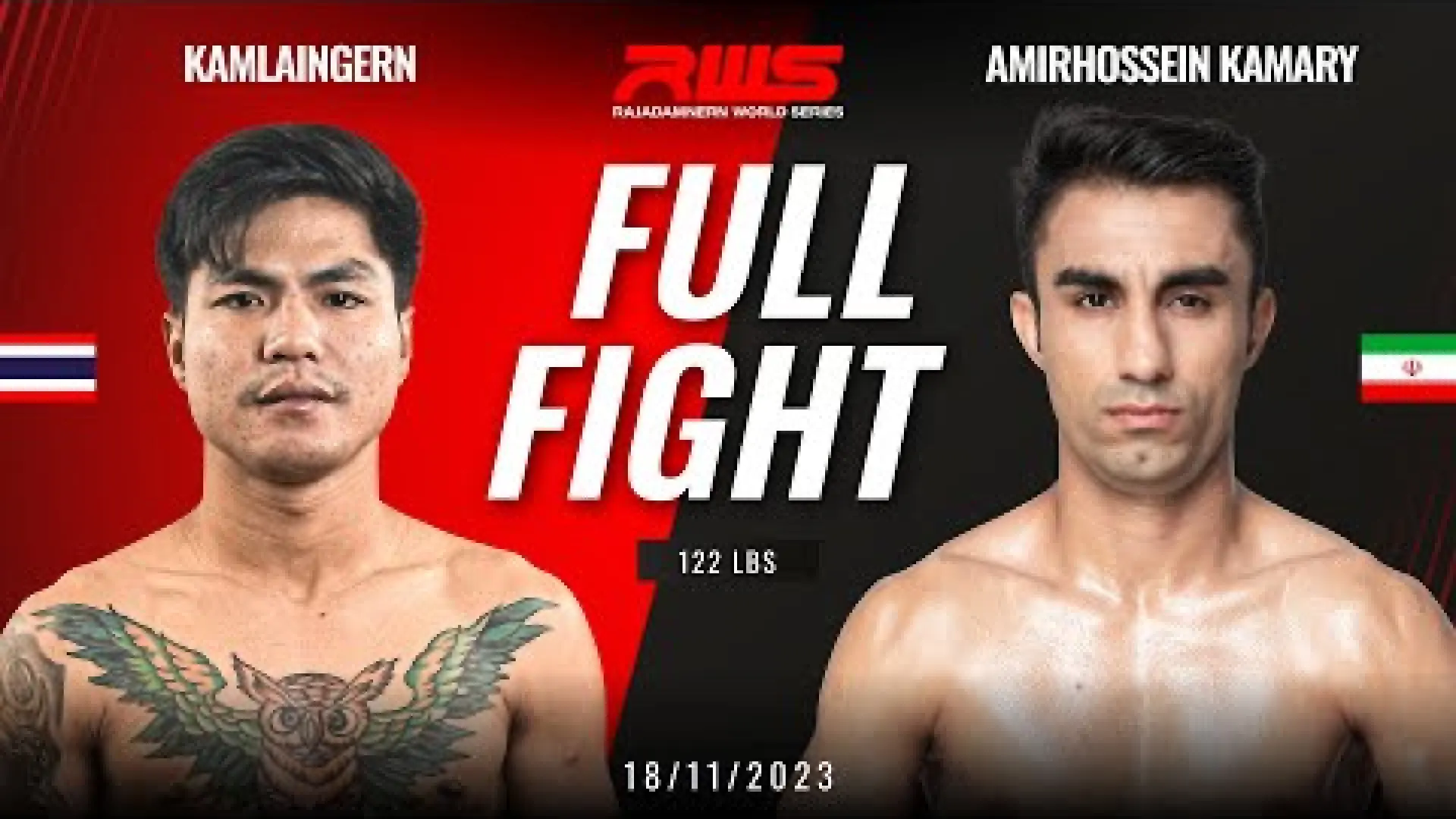 KamlaiNgern Tor.Thepsutin vs Amirhossein Kamary (Fight Video)