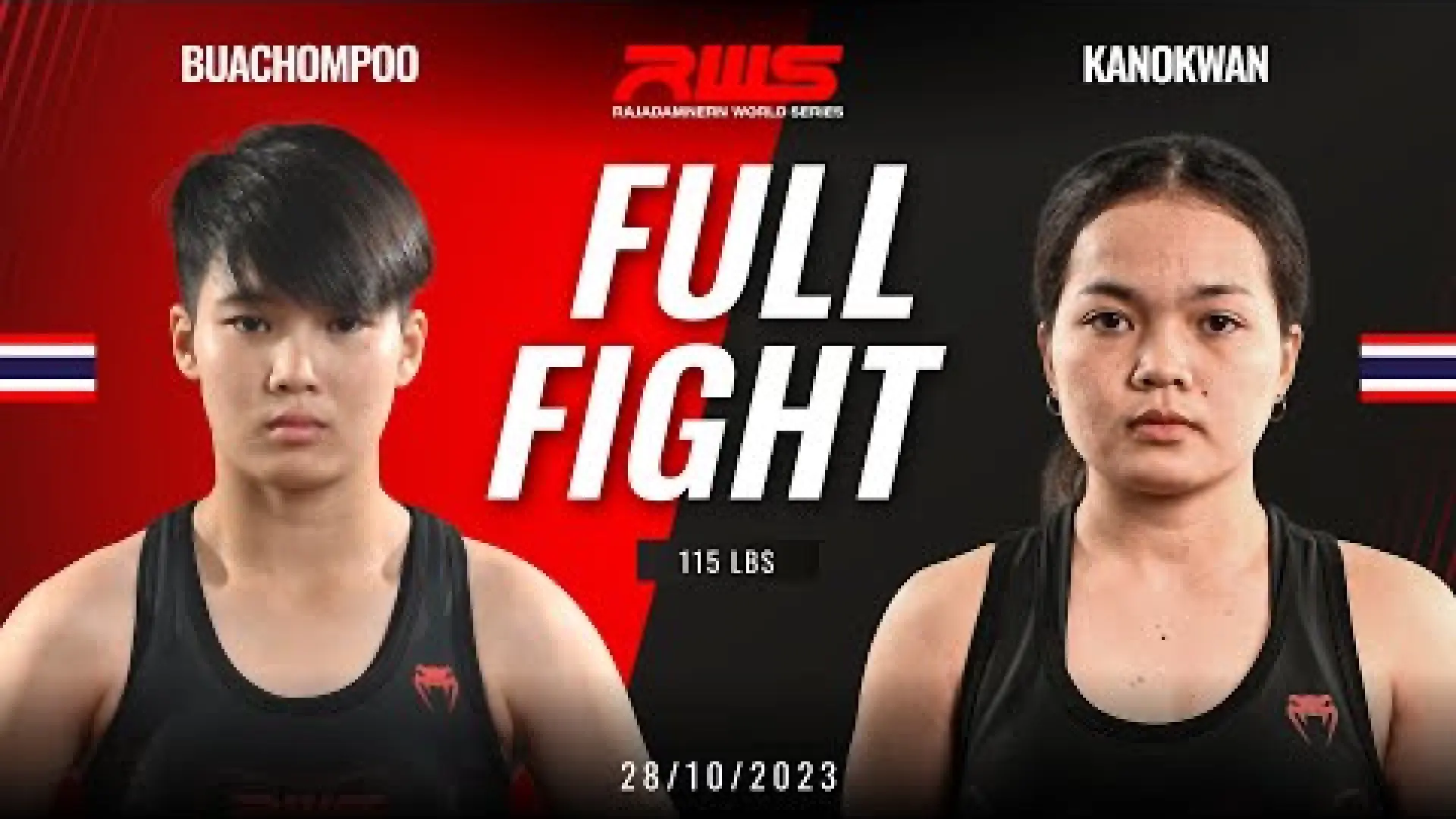 BuaChomphu Por.Muangpetch vs Kanokwan Looknhongsaeng (Fight Video)