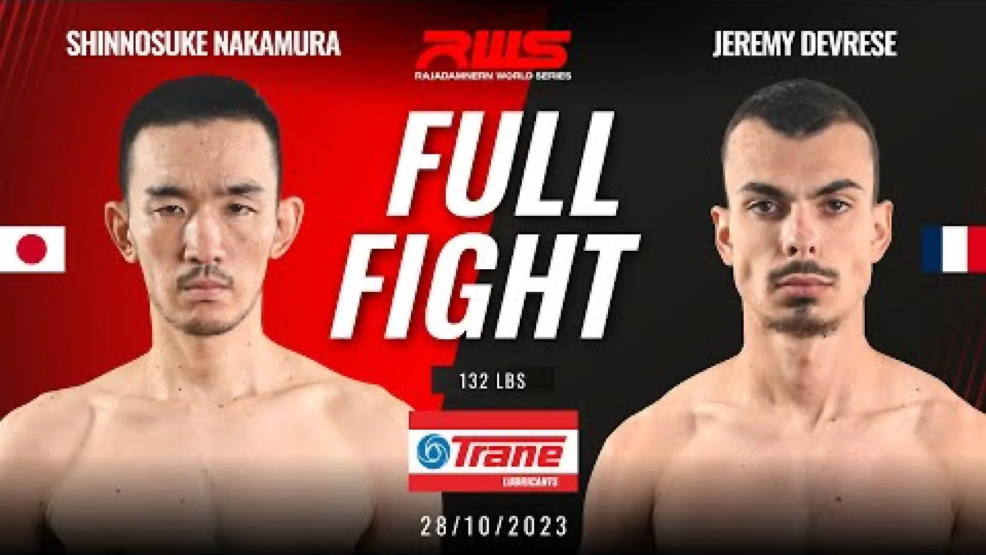 Shinnosuke Nakamura vs Jeremy Devrese (Fight Video)