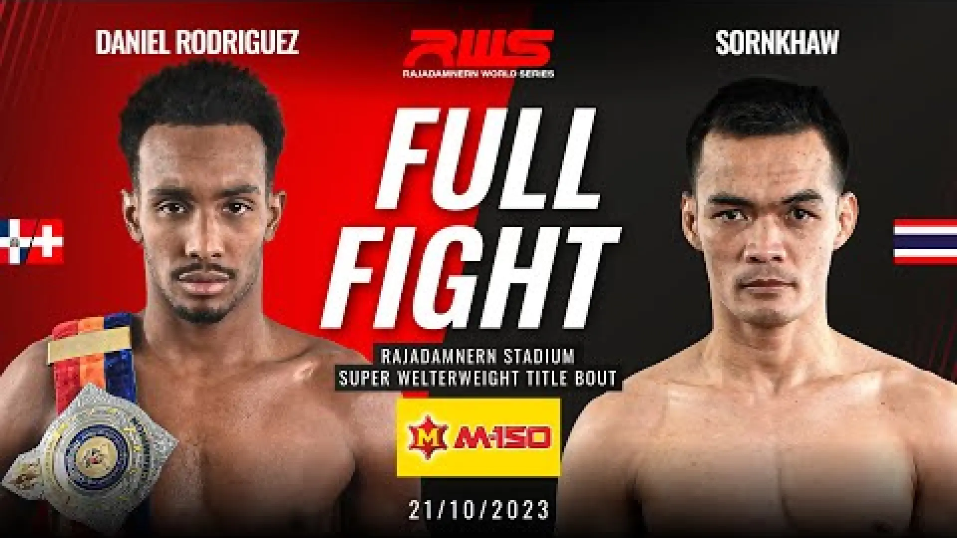 Dani Rodriguez vs Sornkhaw Chor Hapayak (Fight Video)