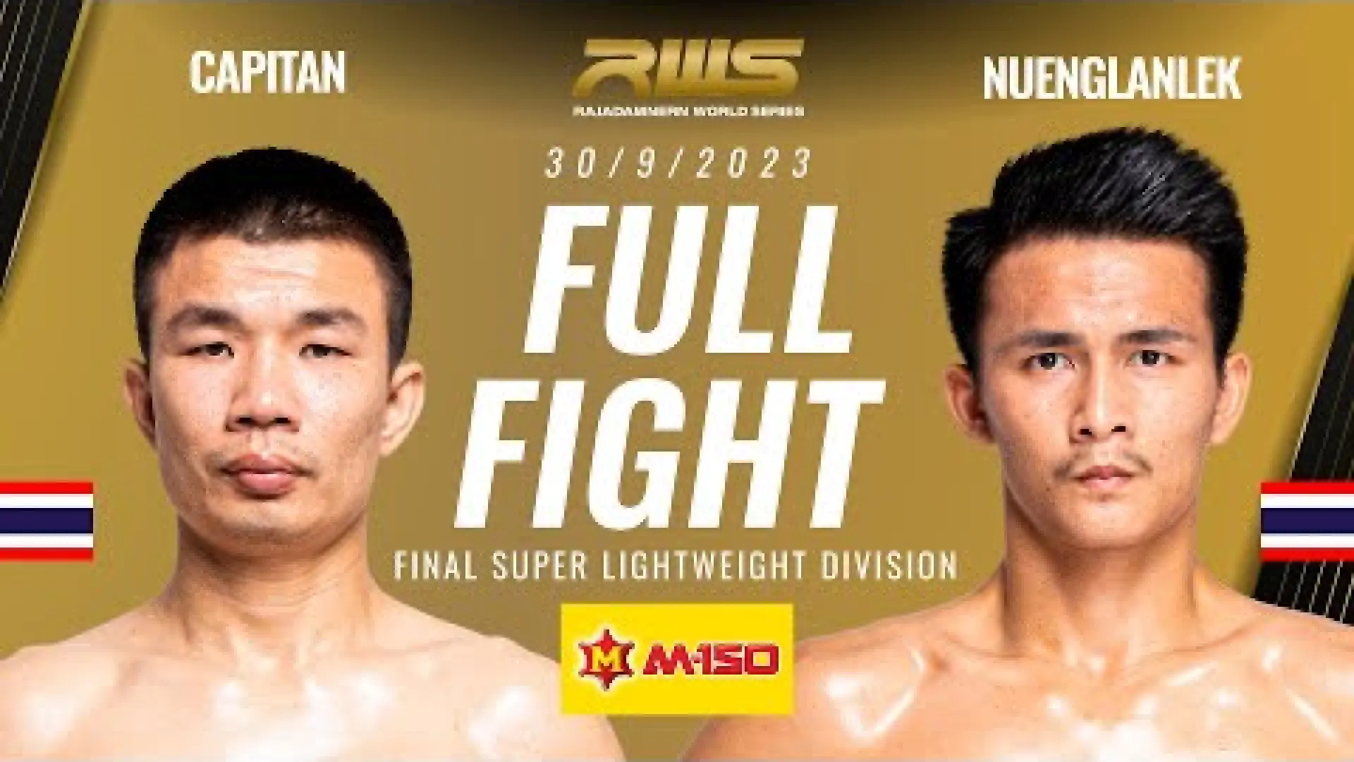 Capitan Petchyindee vs Nuenglanlek Jitmuangnon (Fight Video)