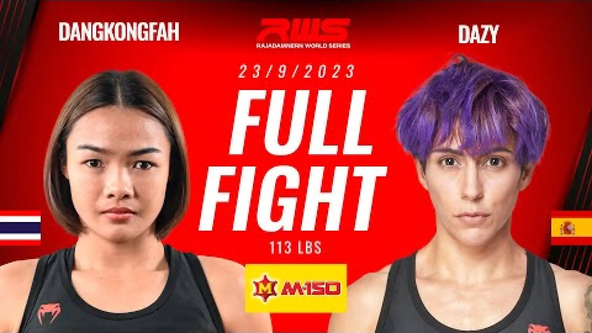 Dangkongfah Banchamek vs Desiree Rovira (Fight Video)