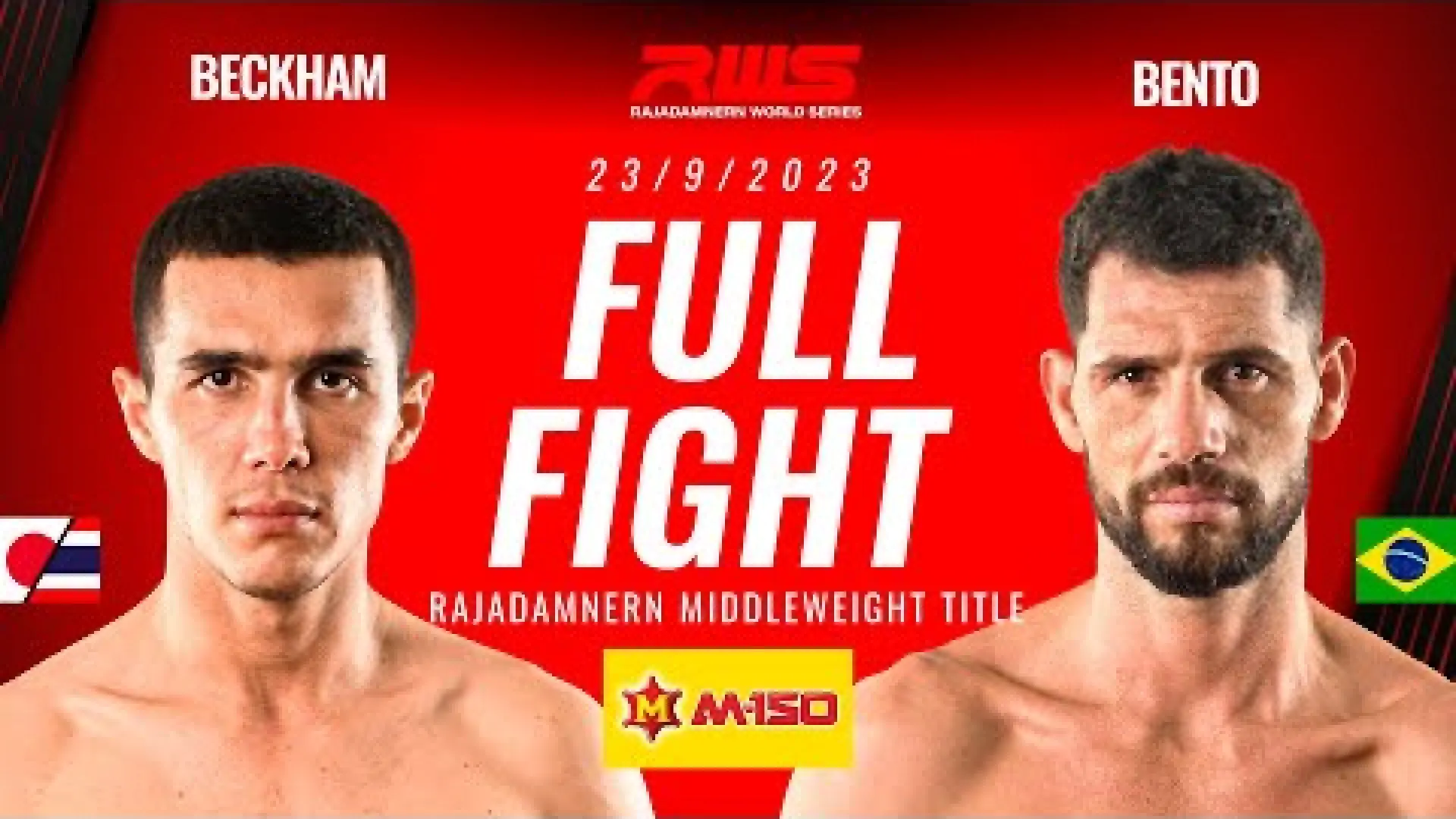 Beckham Bigwinchampiongym vs Emerson Bento (Fight Video)