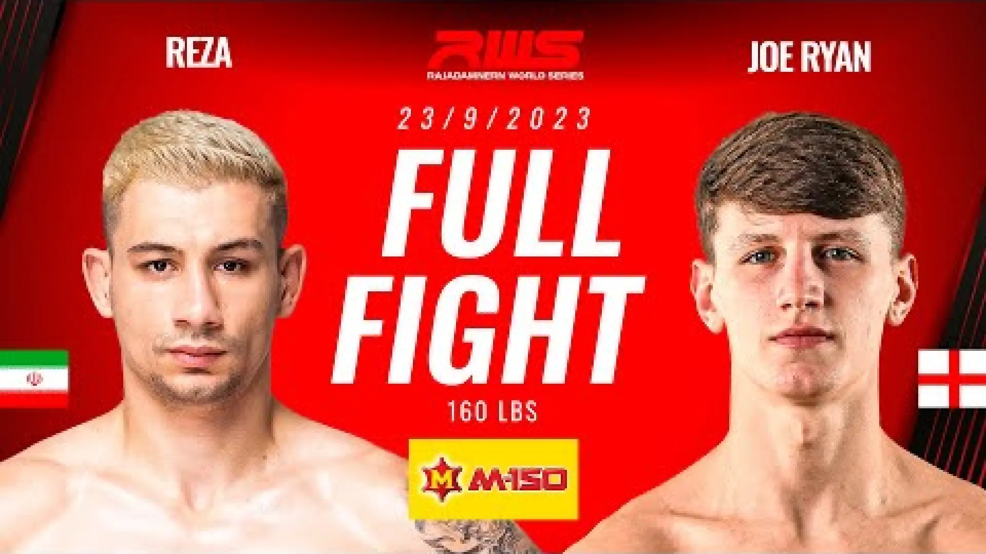 Reza Ahmadnezhad vs Joe Ryan (Fight Video)