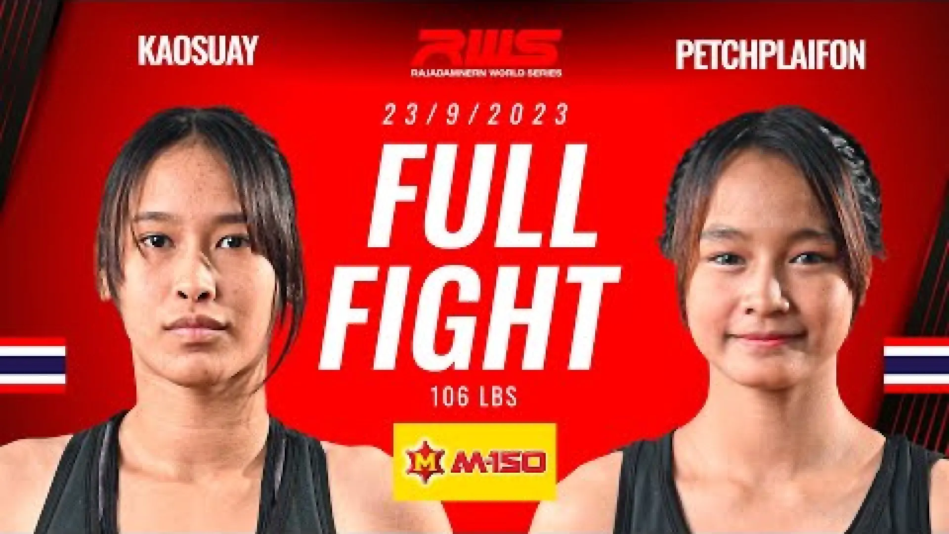 Kawsuay Por.Kobkua vs Petchplaifon Wor.Wiwattananon (Fight Video)