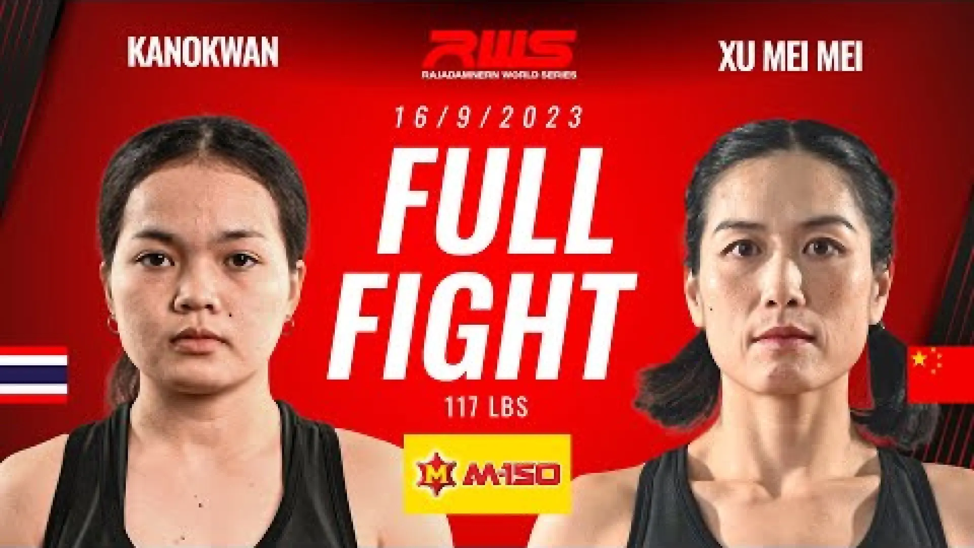 Kanokwan Looknhongsaeng vs Xu Mei Mei (Fight Video)