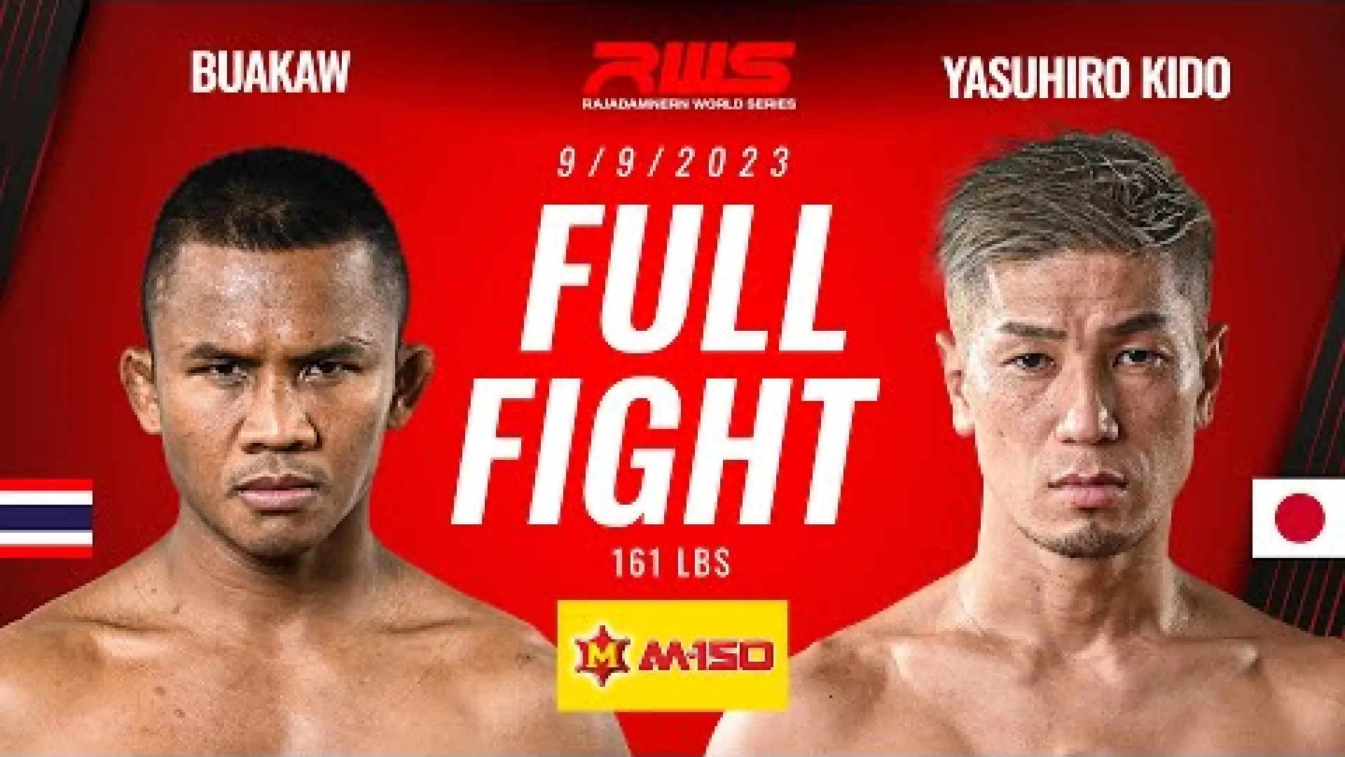 Buakaw Banchamek vs Yasuhiro Kido (Fight Video)