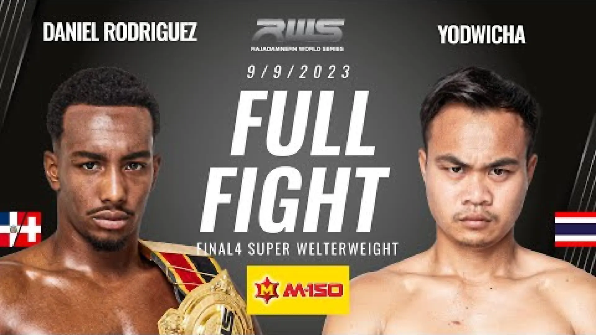 Dani Rodriguez vs Yodwicha Banchamek (Fight Video)