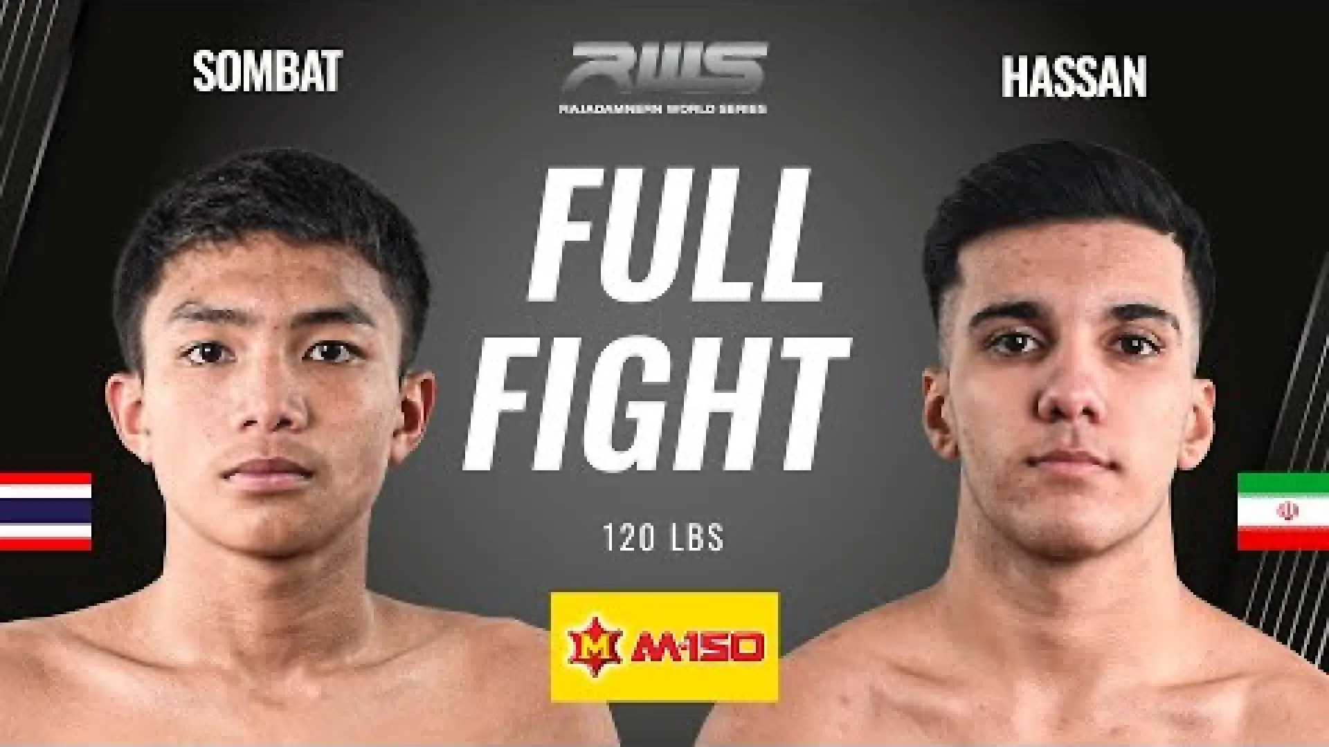 Sombat Sitluangpinamfon vs Hasan Zarei (Fight Video)
