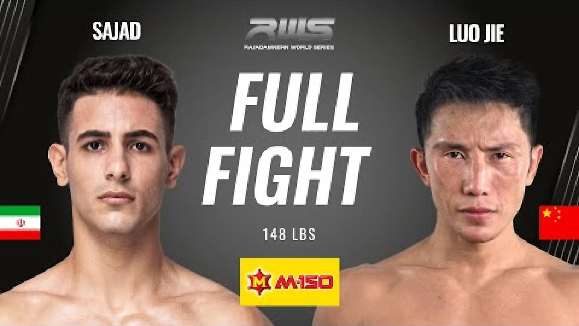Sajad Sattari vs Luo Jie (Fight Video)