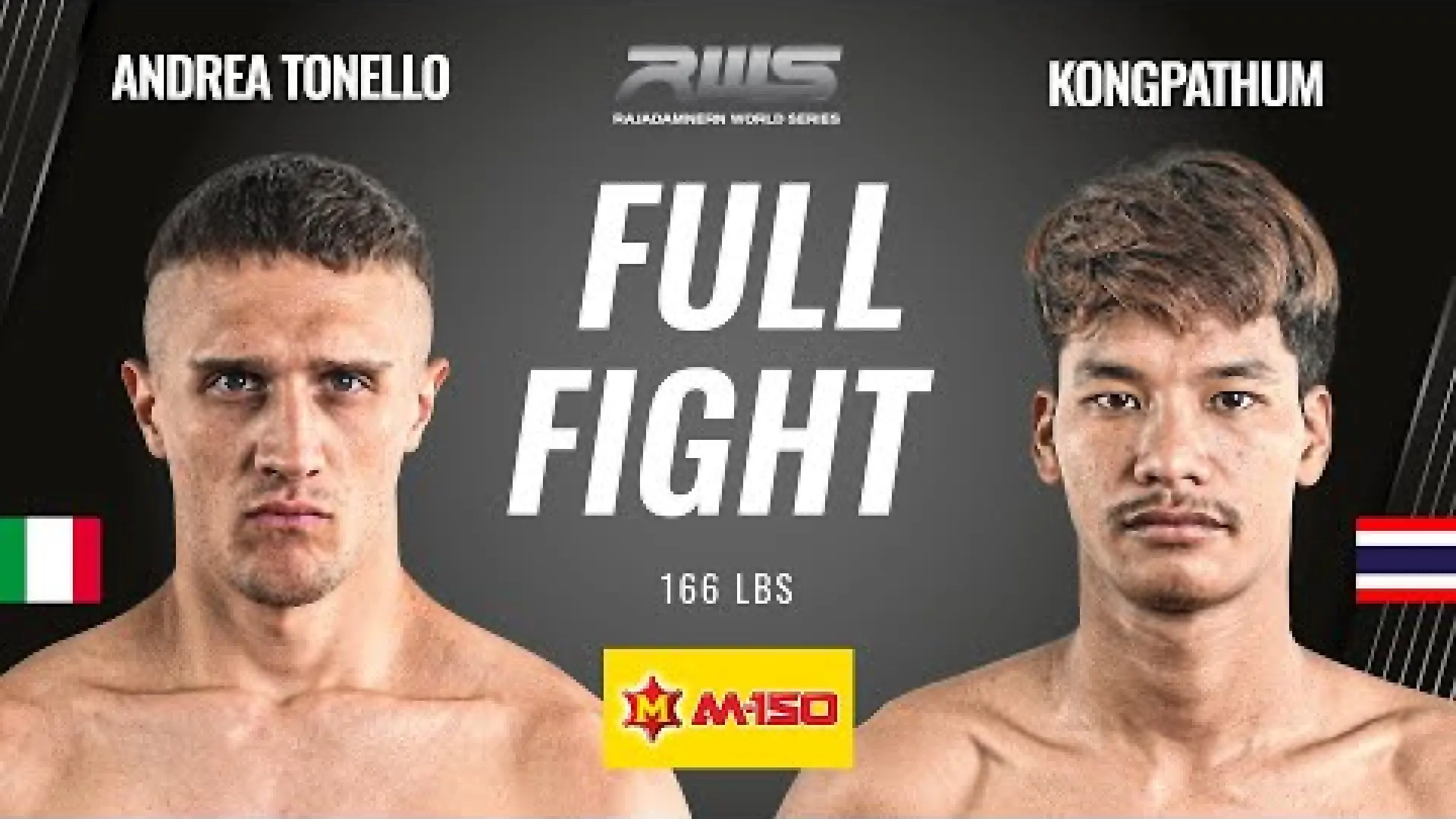 Andrea Tonello vs KongPatum Sitmorlamboon (Fight Video)