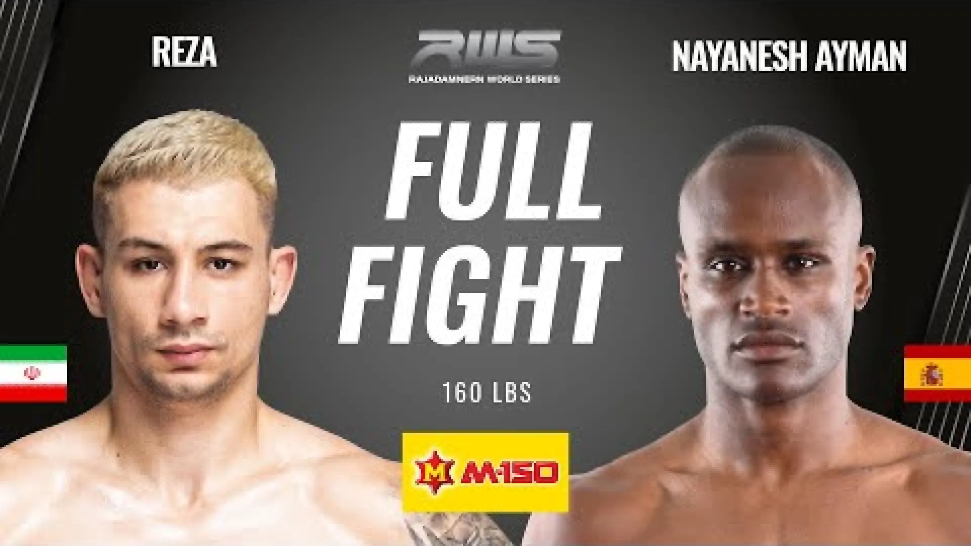 Reza Ahmadnezhad vs Nayanesh Ayman (Fight Video)