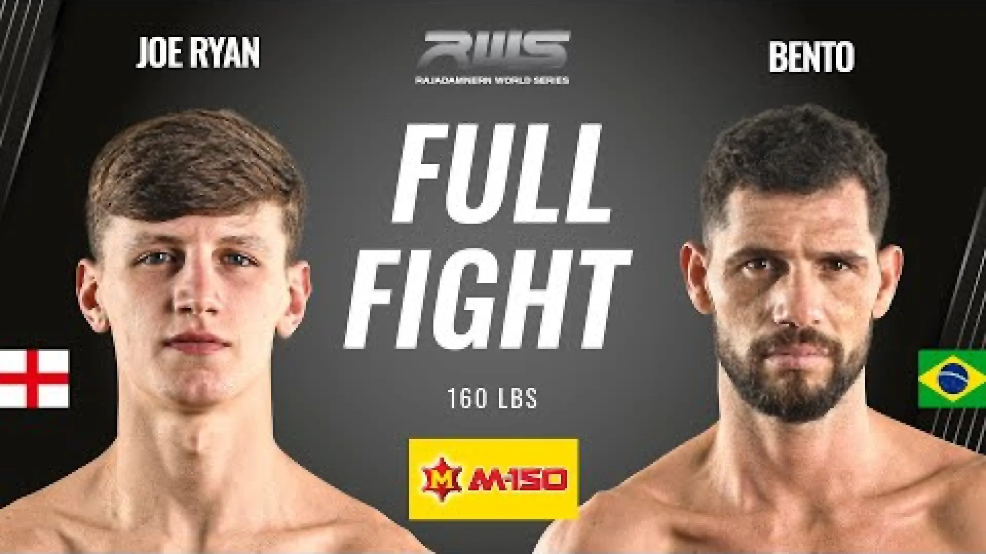 Joe Ryan vs Emerson Bento (Fight Video)