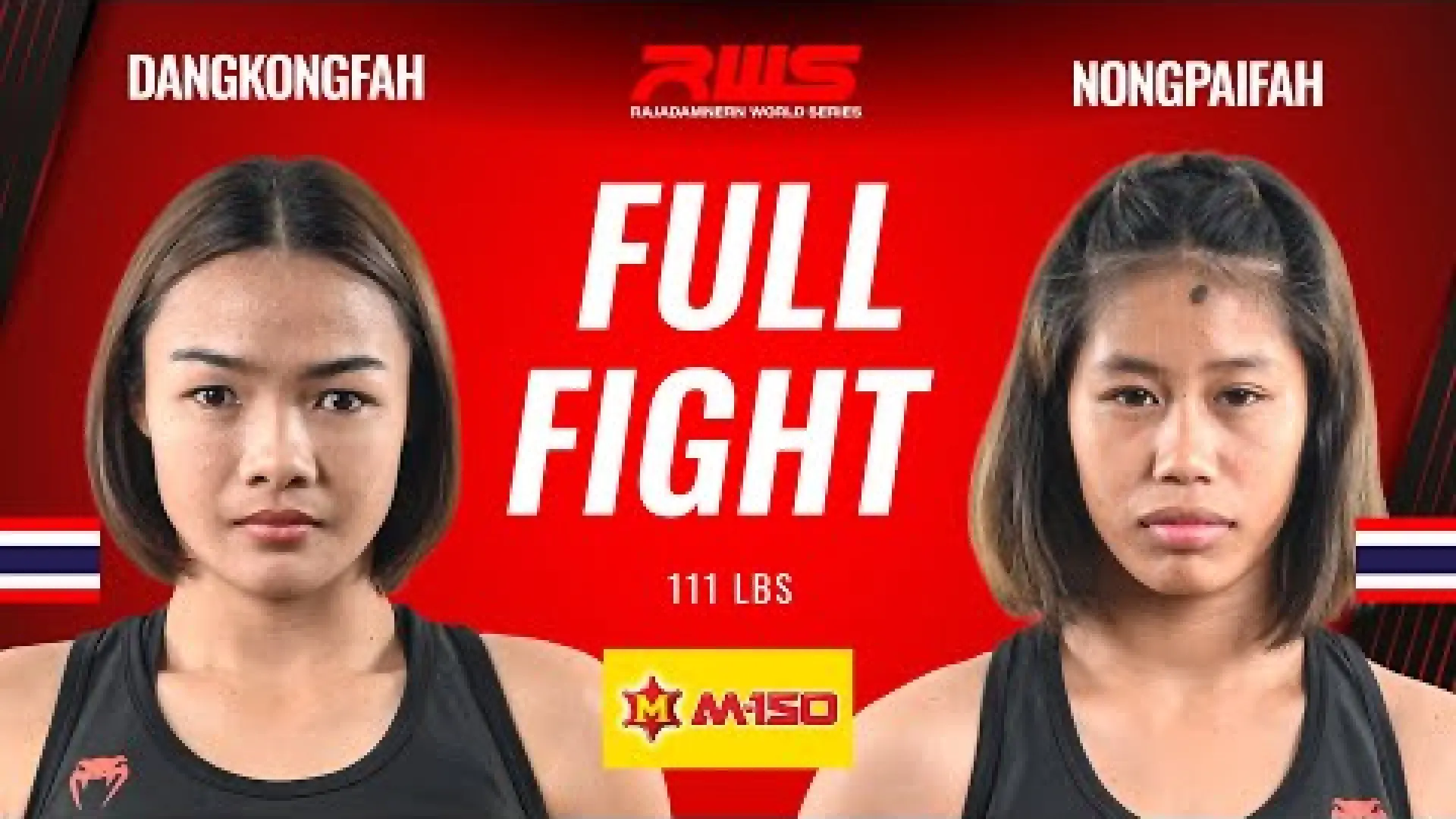 Dangkongfah Banchamek vs Nongpaifah FamilyMuayThai (Fight Video)