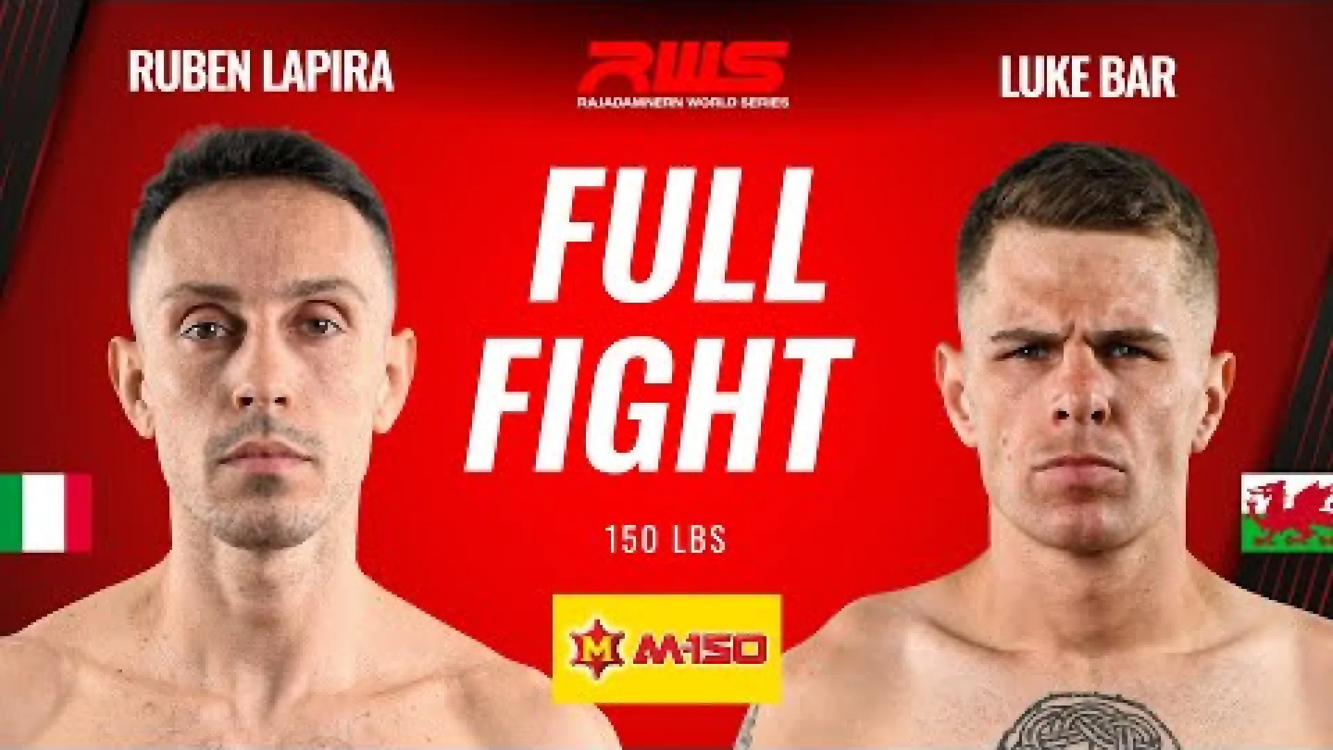 Ruben La Pira vs Luke Bar (Fight Video)