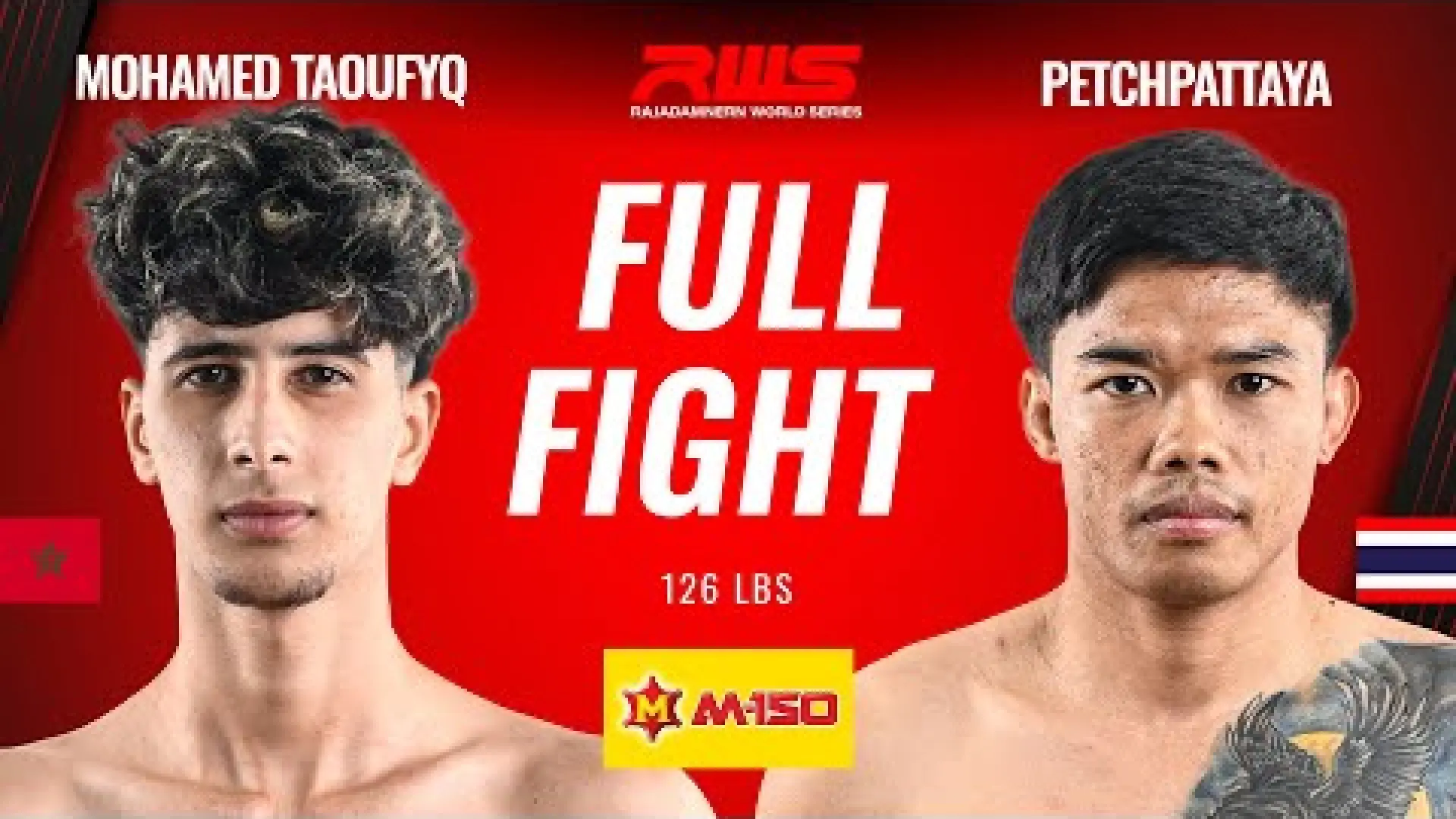 Mohamed Taoufyq vs PetchPattaya PetchAsira (Fight Video)