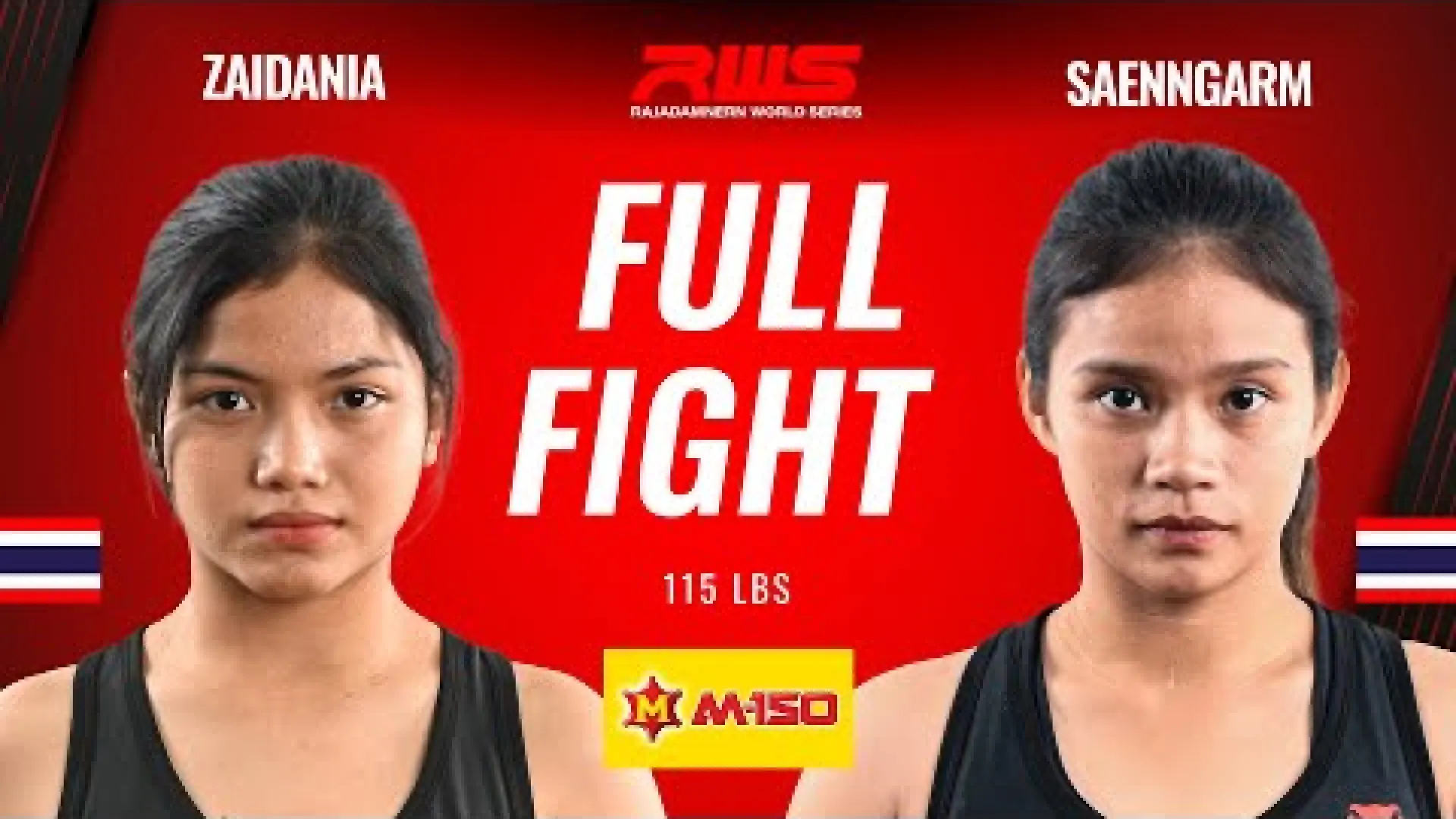 Zaidania Looksaikongdin vs SaenNgam LekmuangpetchGym (Fight Video)