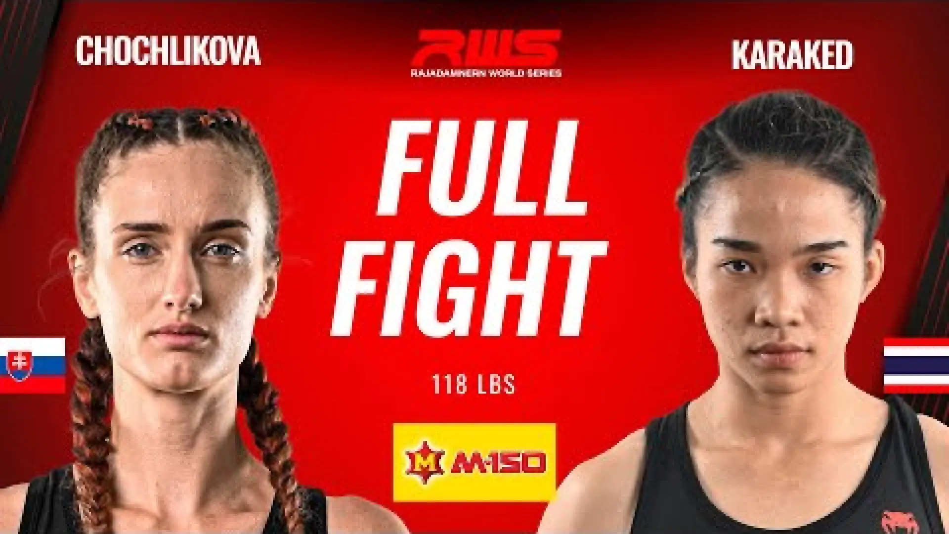 Monika Chochlikova vs Karaked Por.Muangpetch (Fight Video)