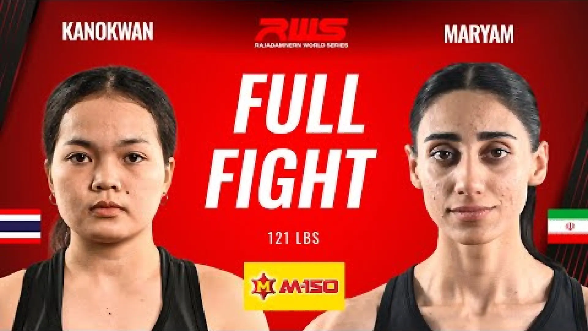 Kanokwan SoonKelaNongTokPaen vs Maryam Babaei (Fight Video)