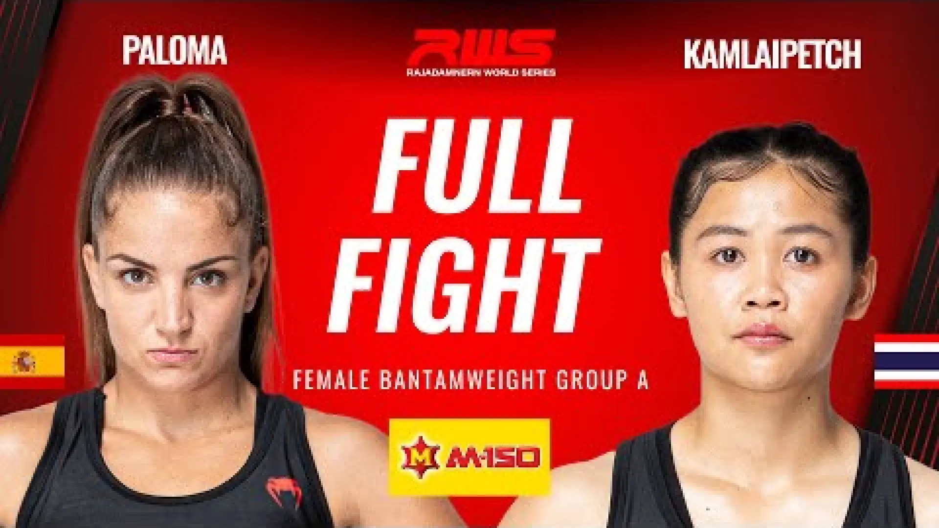 Paloma Arranz vs Kamlaipetch PetchyindeeAcademy (Fight Video)