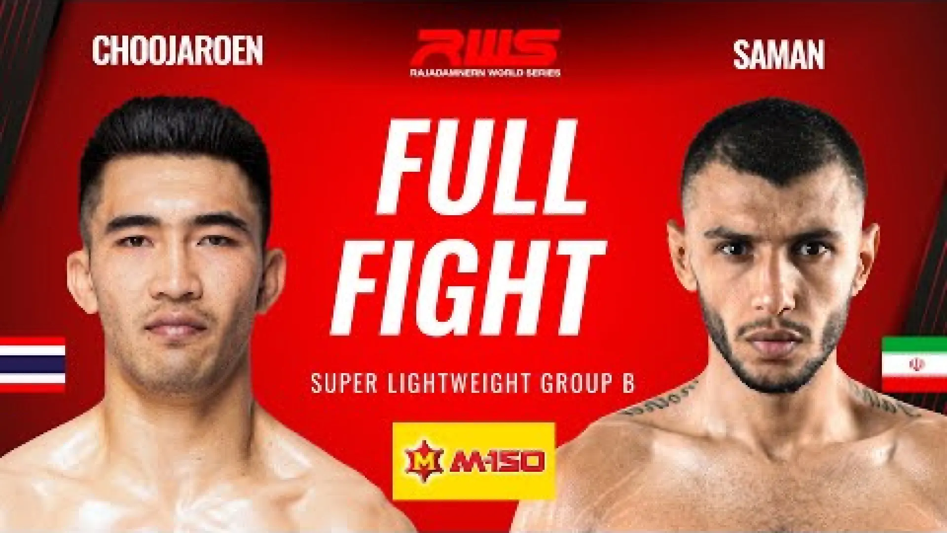 Chujaroen Dabransarakarm vs Saman Ashouri (Fight Video)