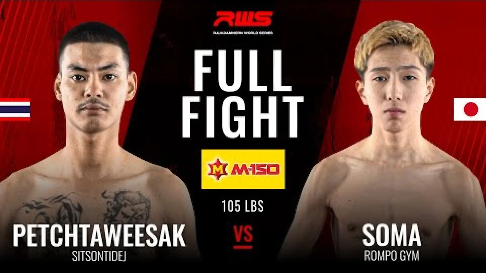 Petchtaweesak Sitsontidet vs Soma Ishida (Fight Video)