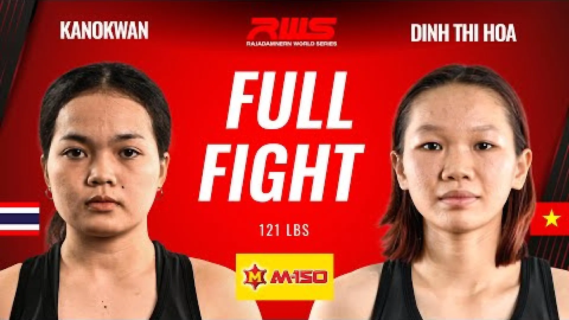 Kanokwan Luknongsaeng vs Dinh Thi Hoa (Fight Video)