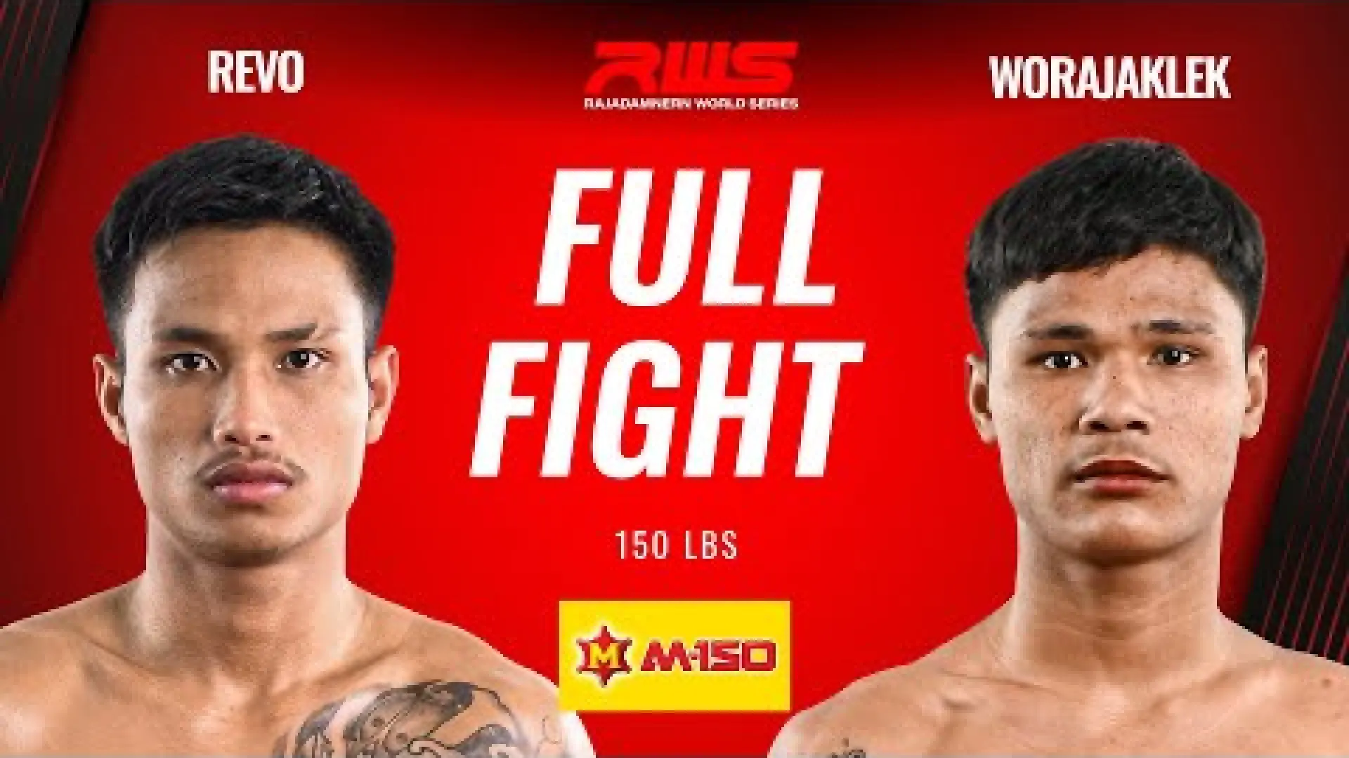 Revo Sor Sommai vs Worajaklek Kiatchatchai (Fight Video)