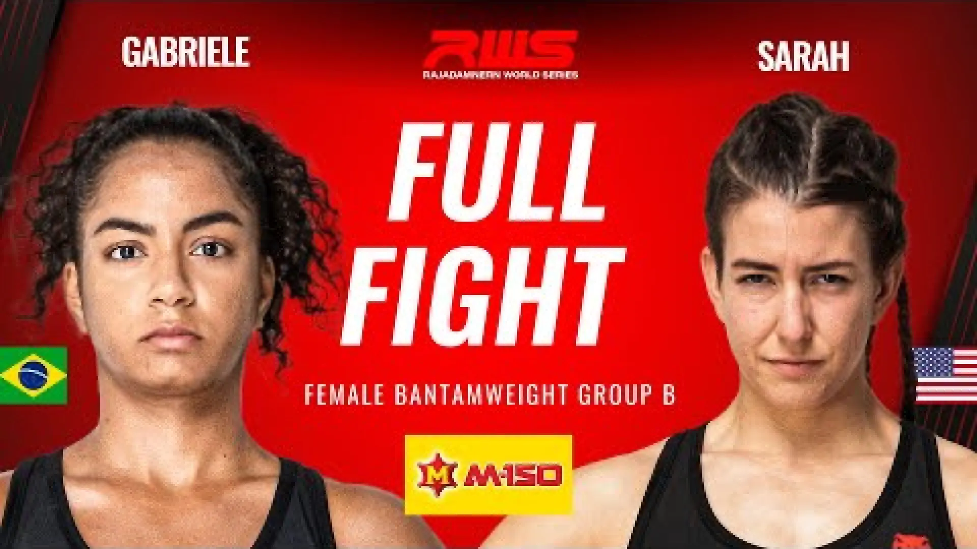 Gabriele Moram vs Sarah Gohier (Fight Video)