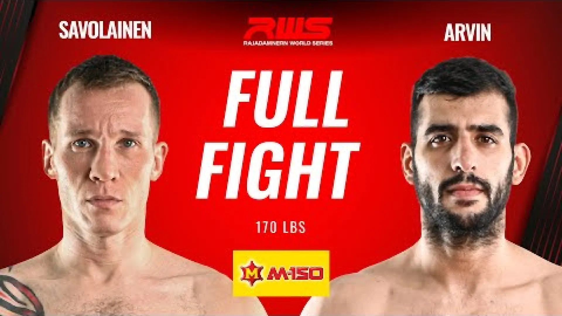 Ari Savolainen vs Arvin Mehboudi (Fight Video)
