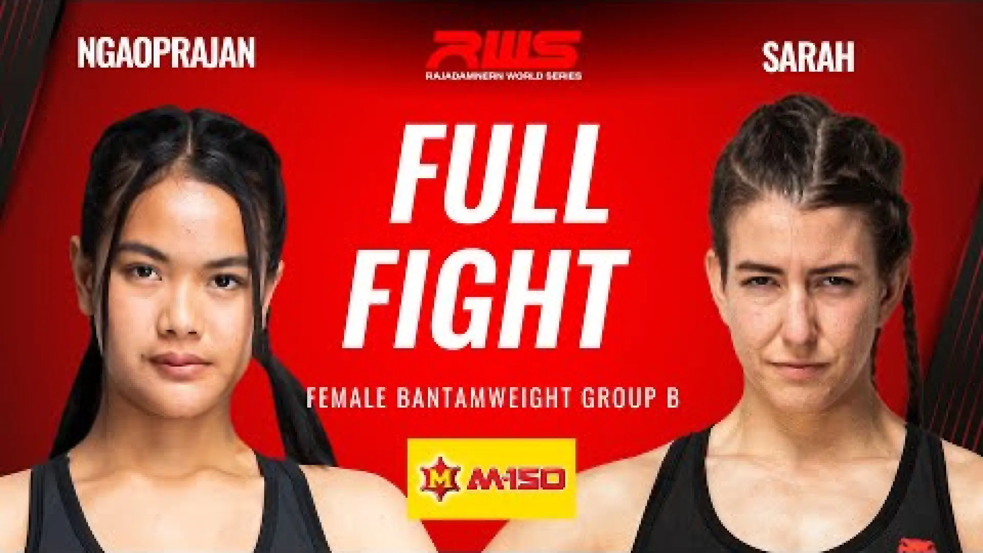 Ngaoprajan Looksaikongdin vs Sarah Gohier (Fight Video)